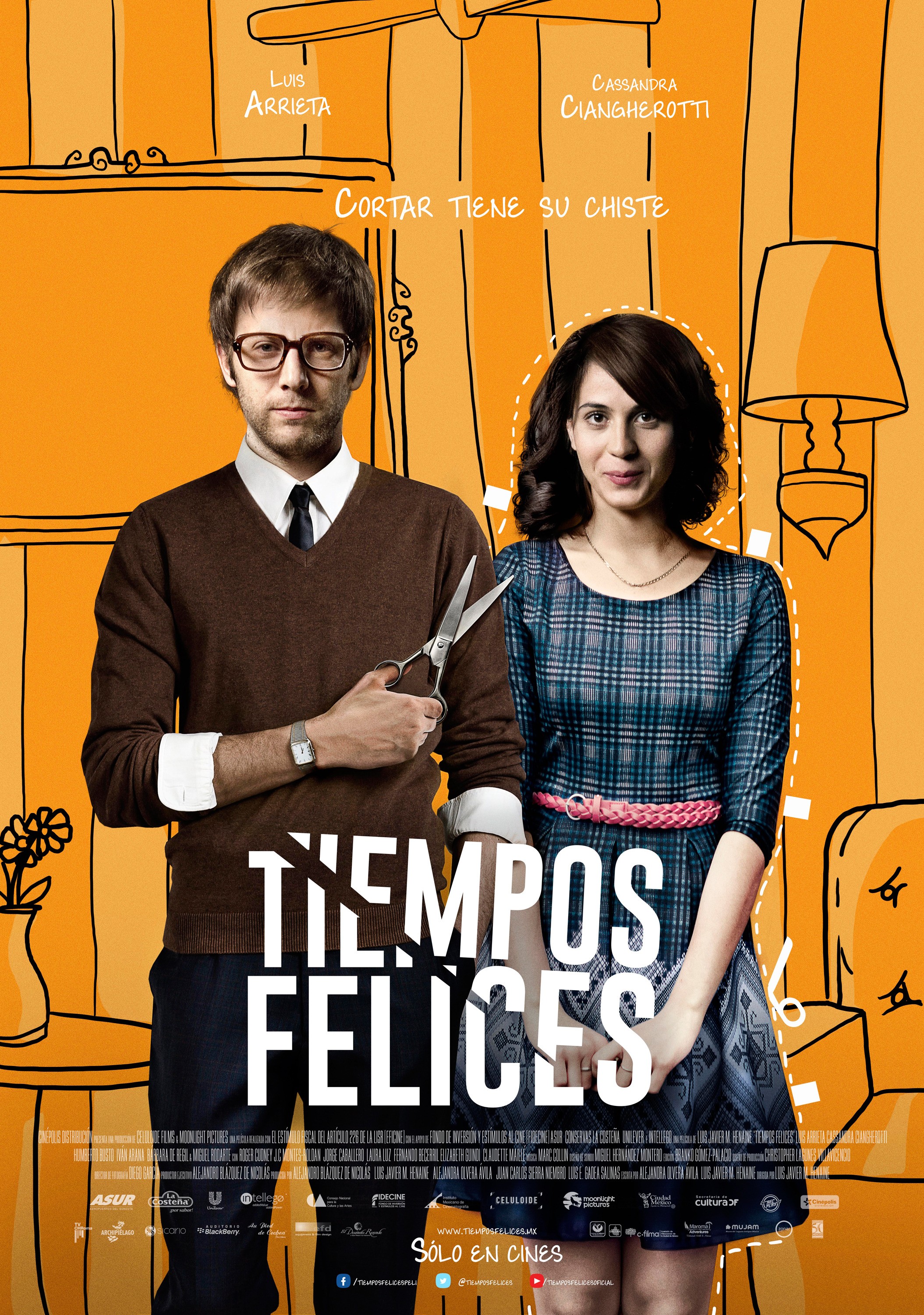 Mega Sized Movie Poster Image for Tiempos felices (#2 of 2)