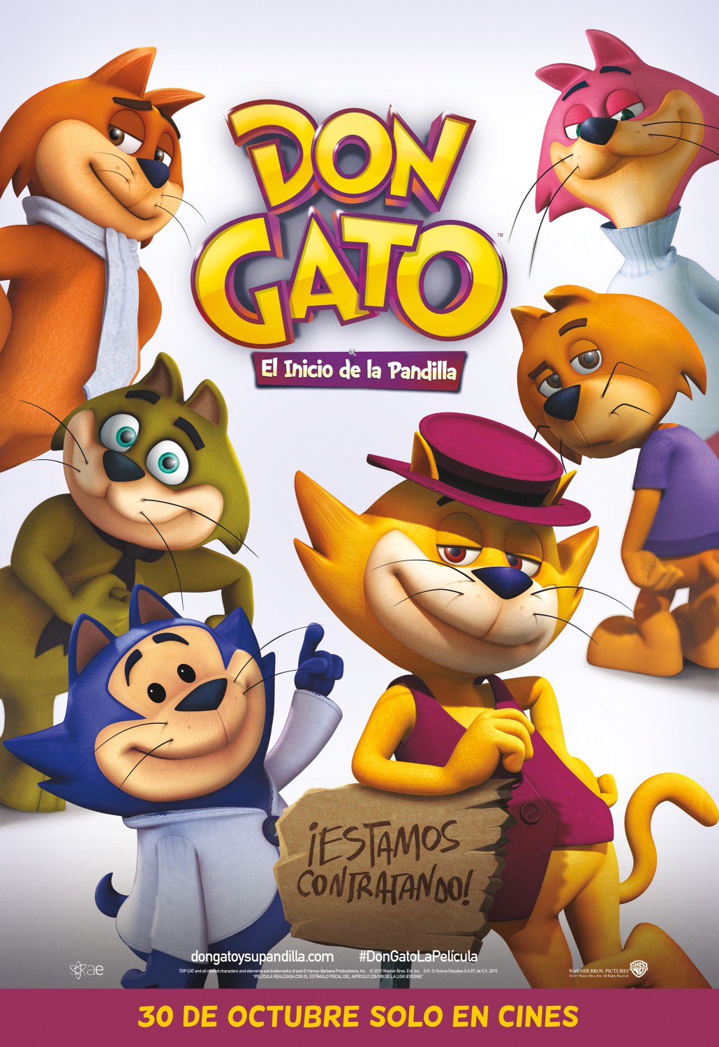 Extra Large Movie Poster Image for Top Cat Begins (#2 of 4)