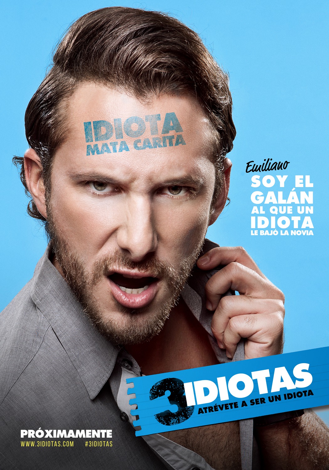 Extra Large Movie Poster Image for 3 Idiotas (#2 of 9)