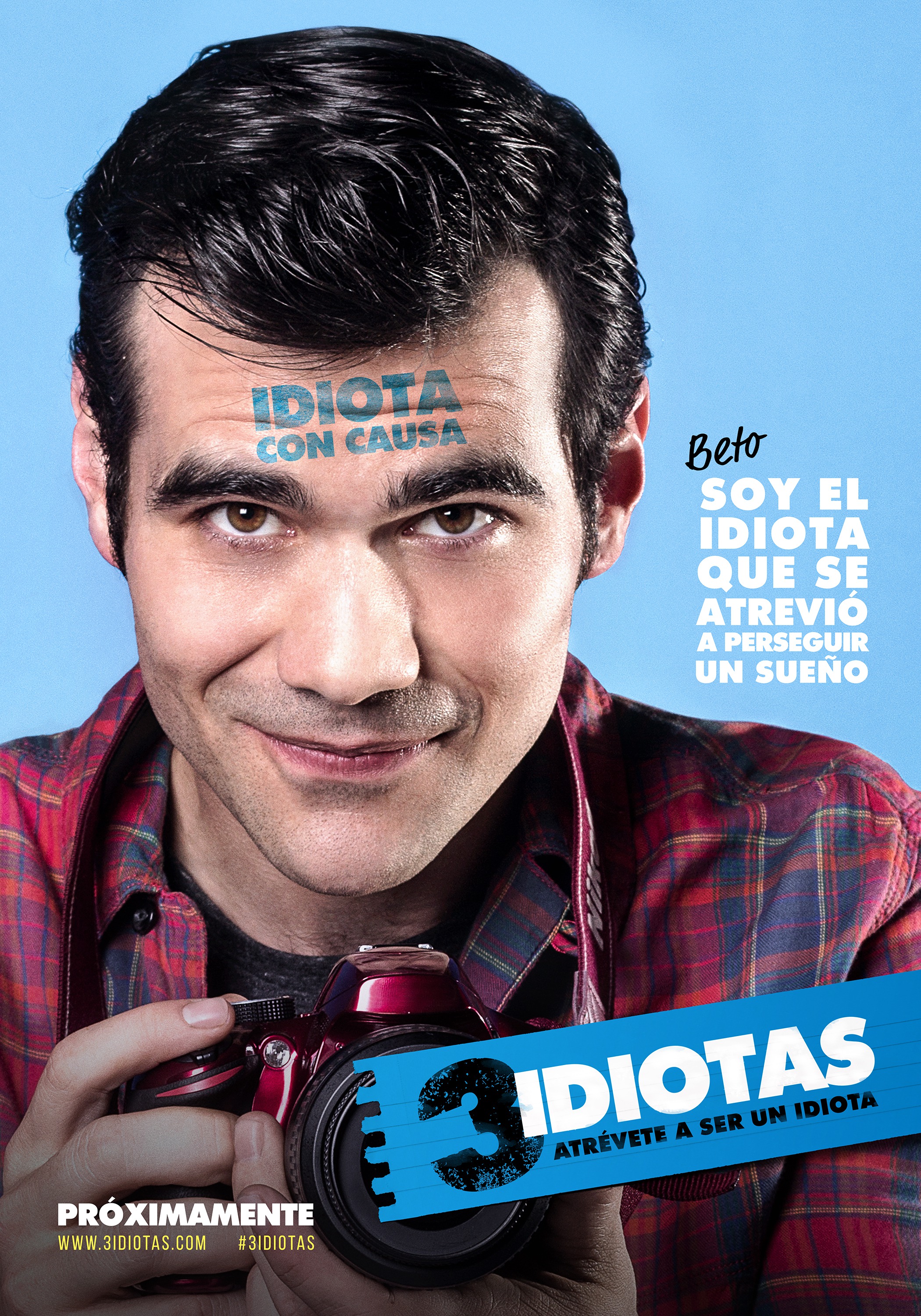 Mega Sized Movie Poster Image for 3 Idiotas (#1 of 9)