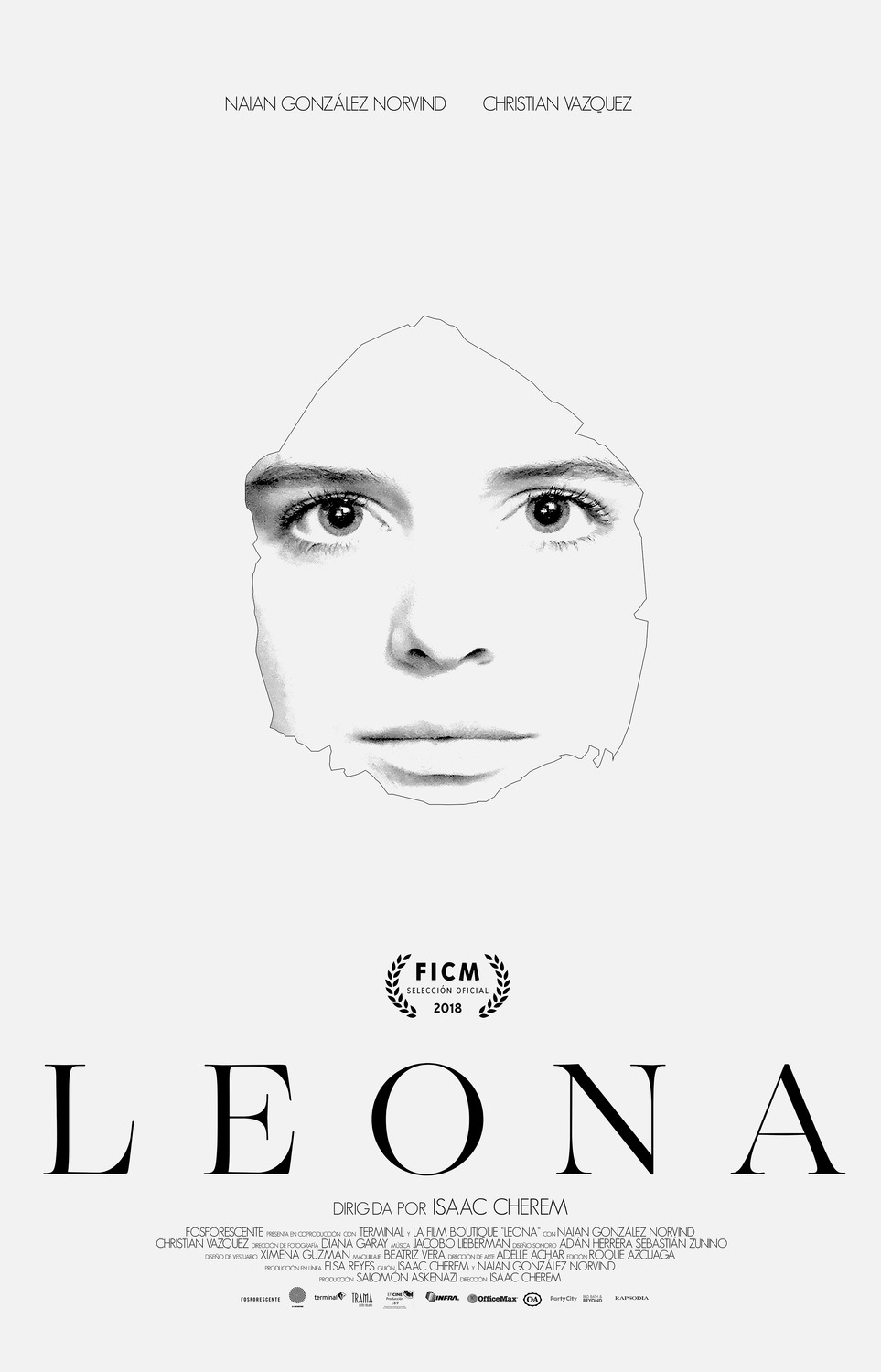 Extra Large Movie Poster Image for Leona 
