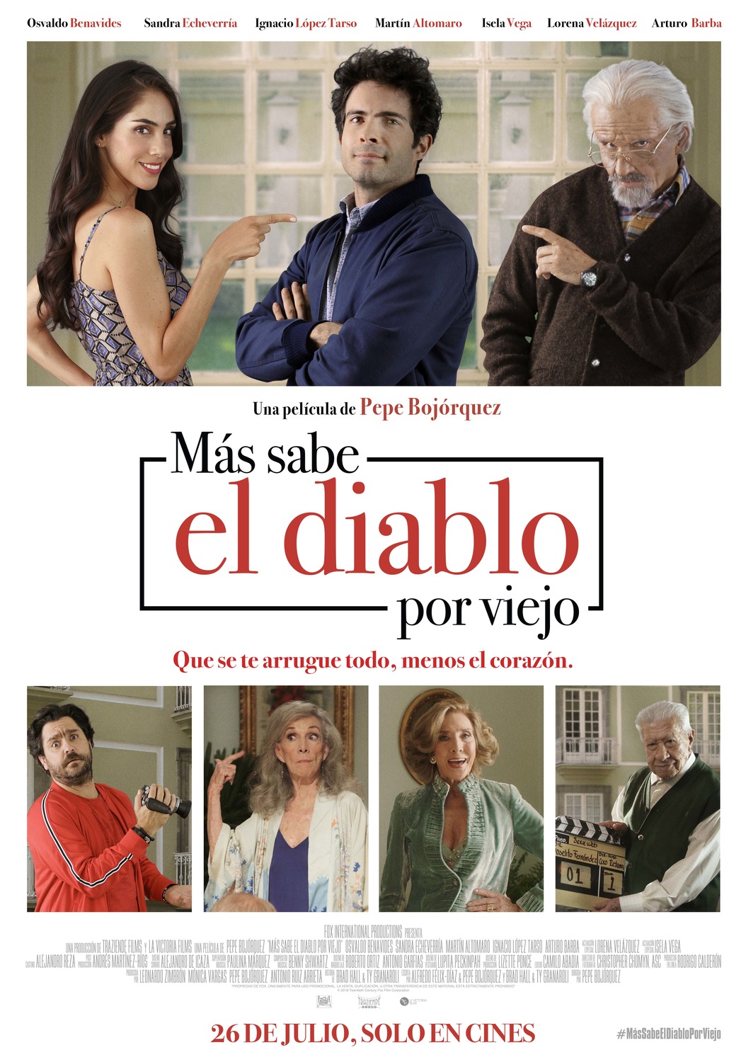 Extra Large Movie Poster Image for Más sabe el Diablo por Viejo 