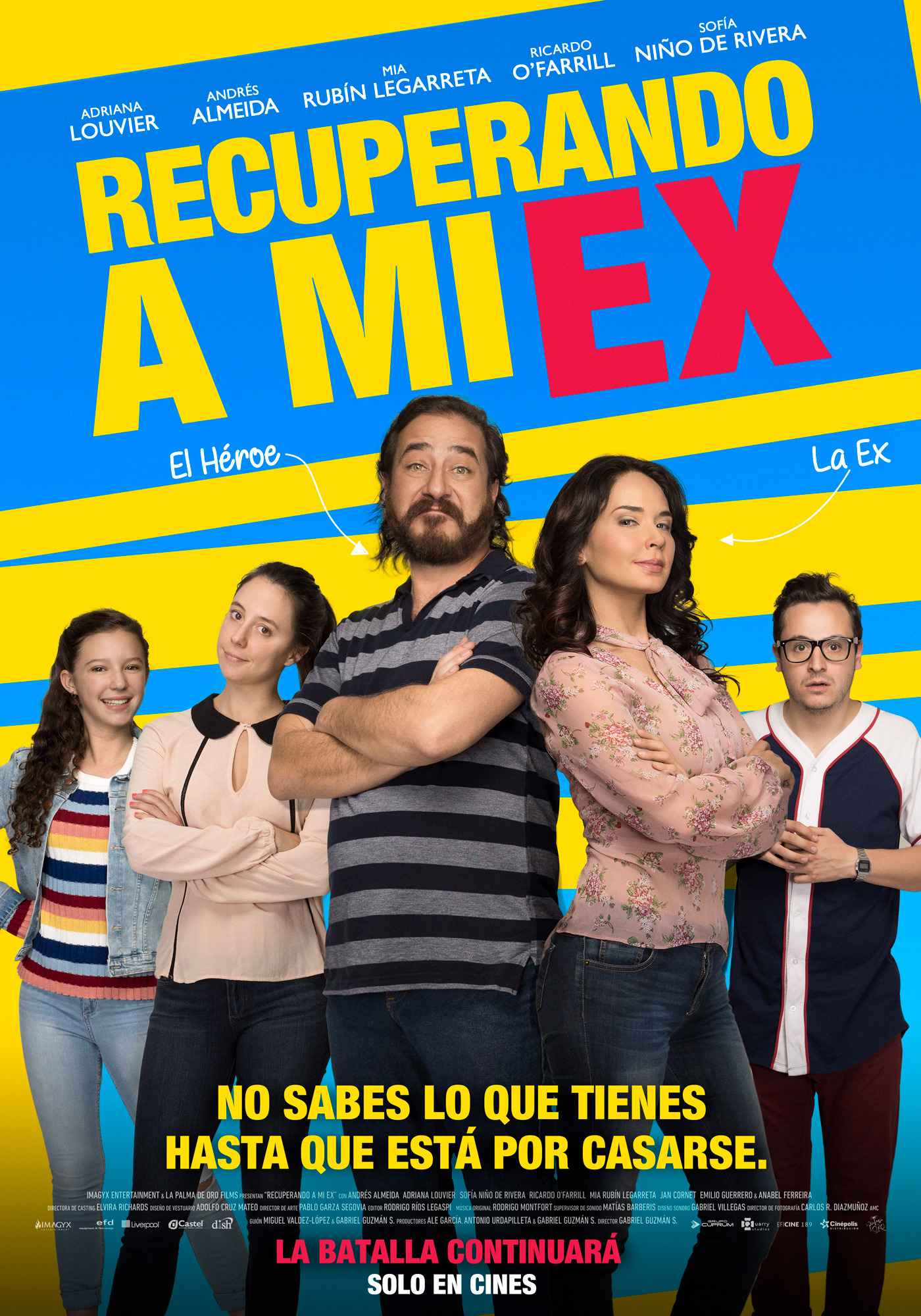 Mega Sized Movie Poster Image for Recuperando a mi Ex 