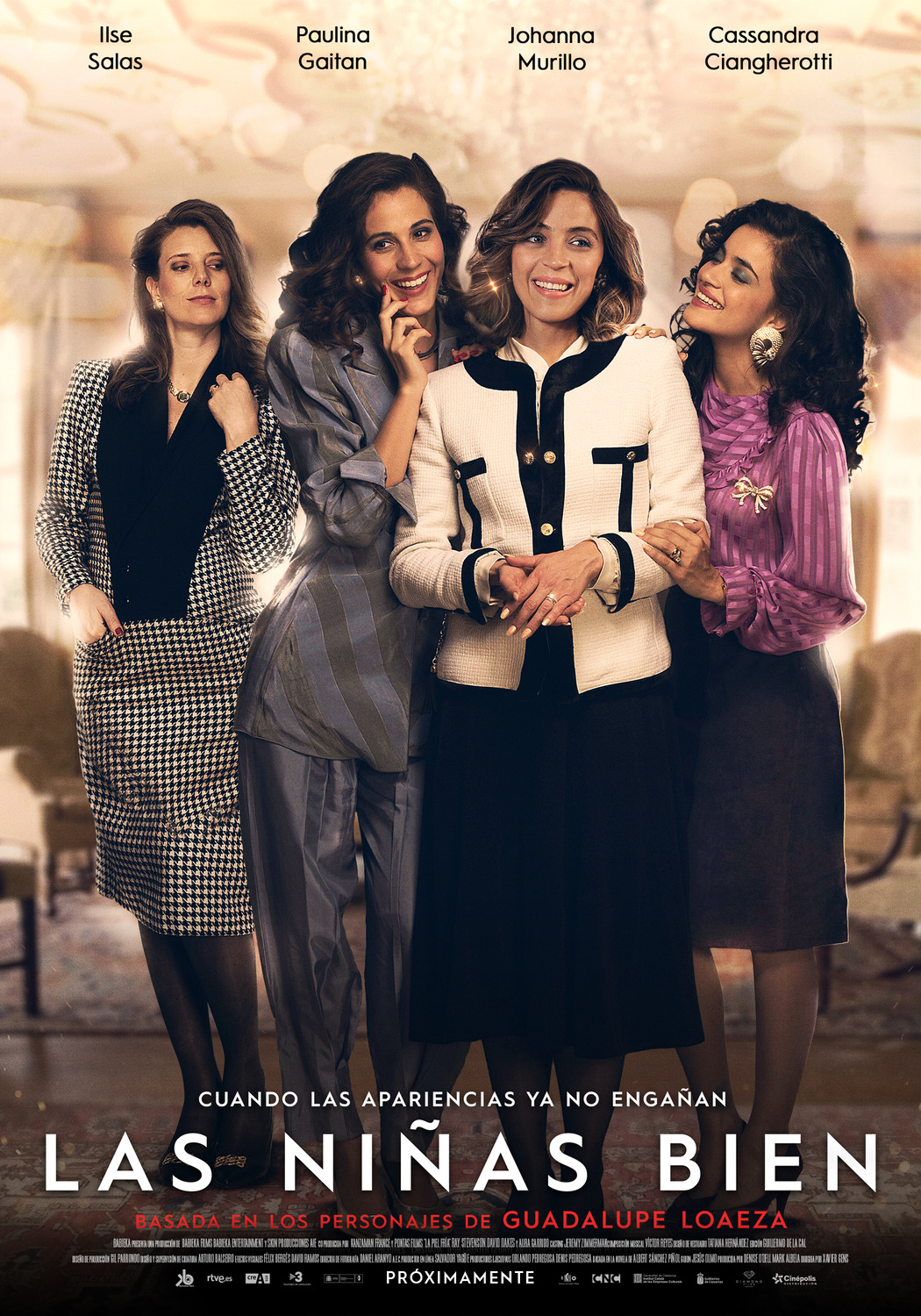 Extra Large Movie Poster Image for Las niñas bien (#4 of 16)