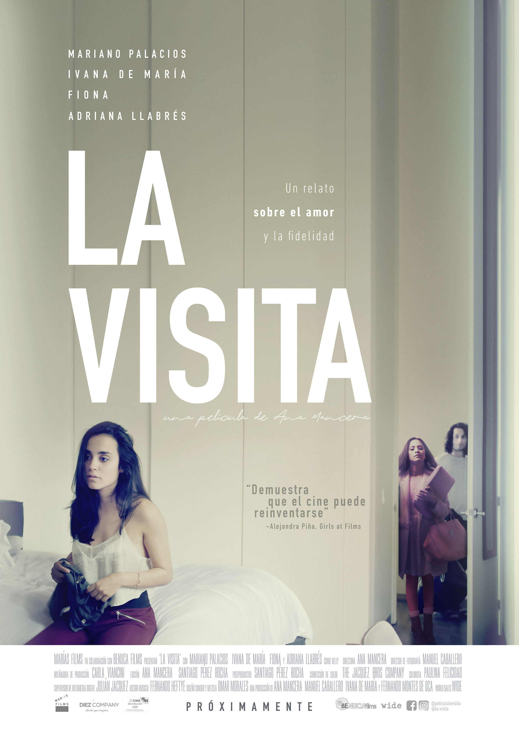 Mega Sized Movie Poster Image for La Visita 
