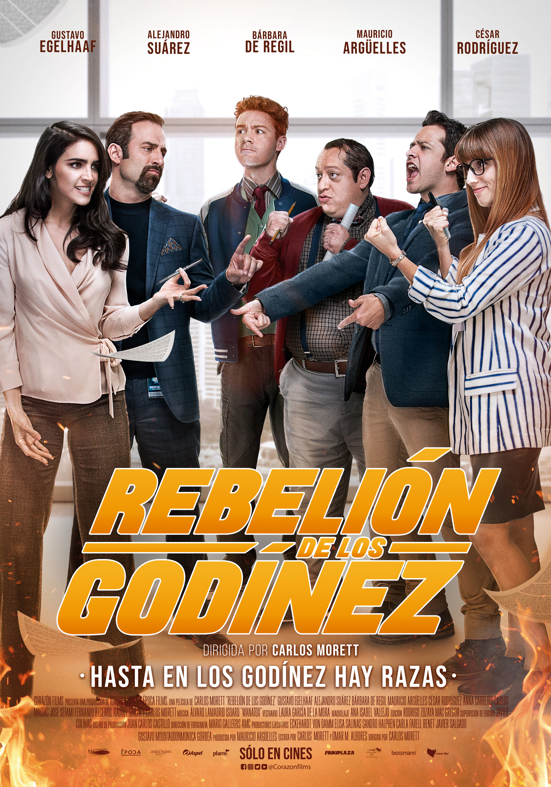 Mega Sized Movie Poster Image for Rebelión de los Godínez (#2 of 8)