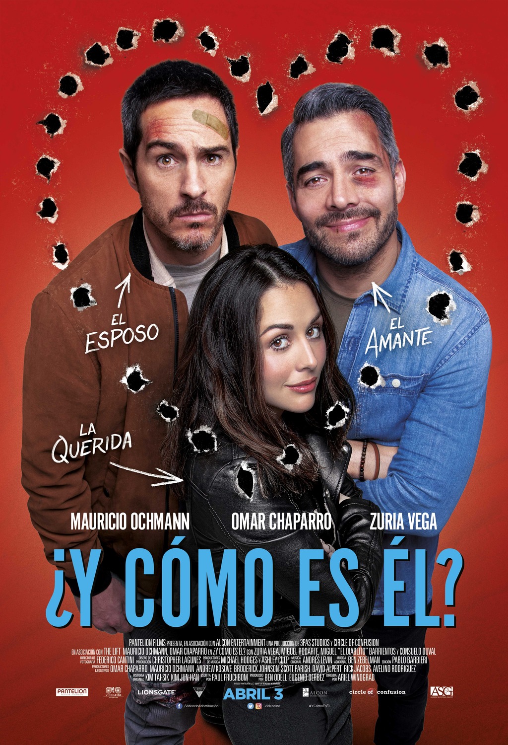 Extra Large Movie Poster Image for Y cómo es él? 