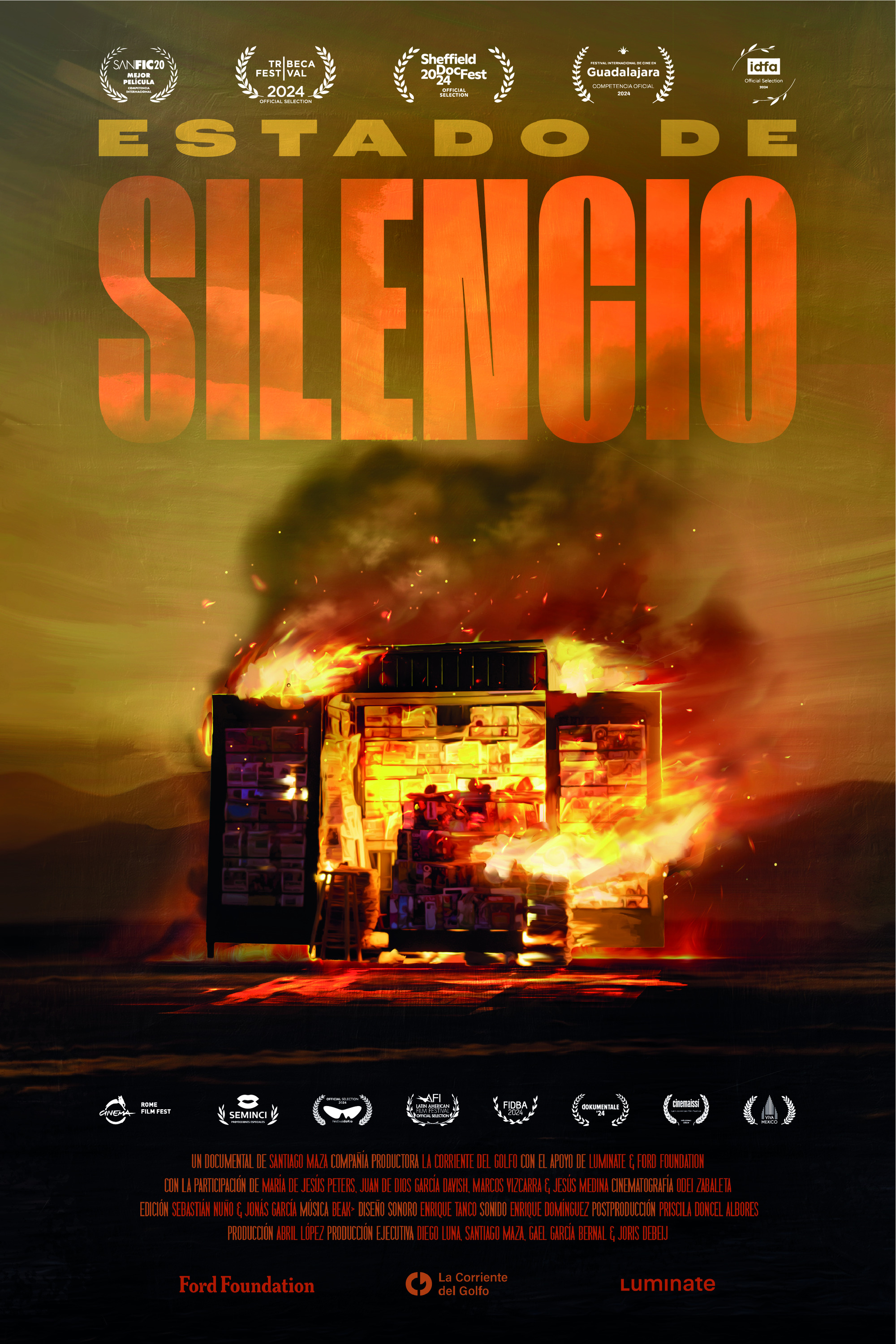 Mega Sized Movie Poster Image for Estado de Silencio (#1 of 2)