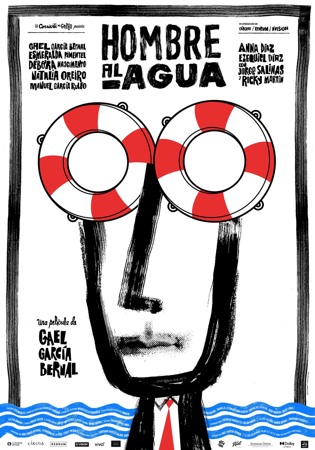 Extra Large Movie Poster Image for Hombre al agua 