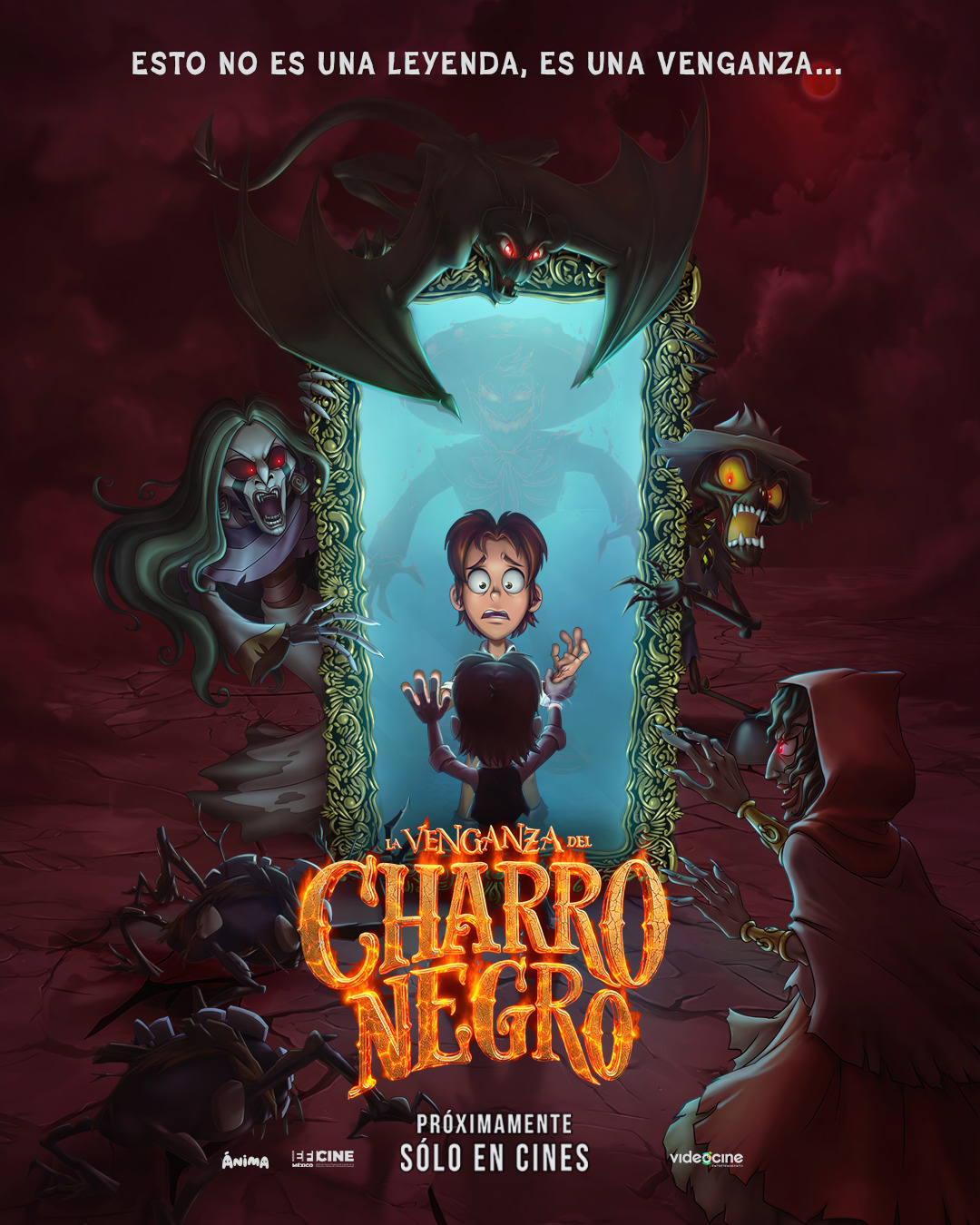 Extra Large Movie Poster Image for La Venganza Del Charro Negro 