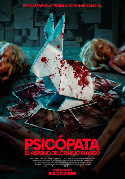 Psicópata: El Asesino del Conejo Blanco Movie Poster