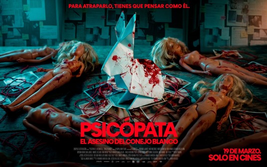 Psicópata: El Asesino del Conejo Blanco Movie Poster