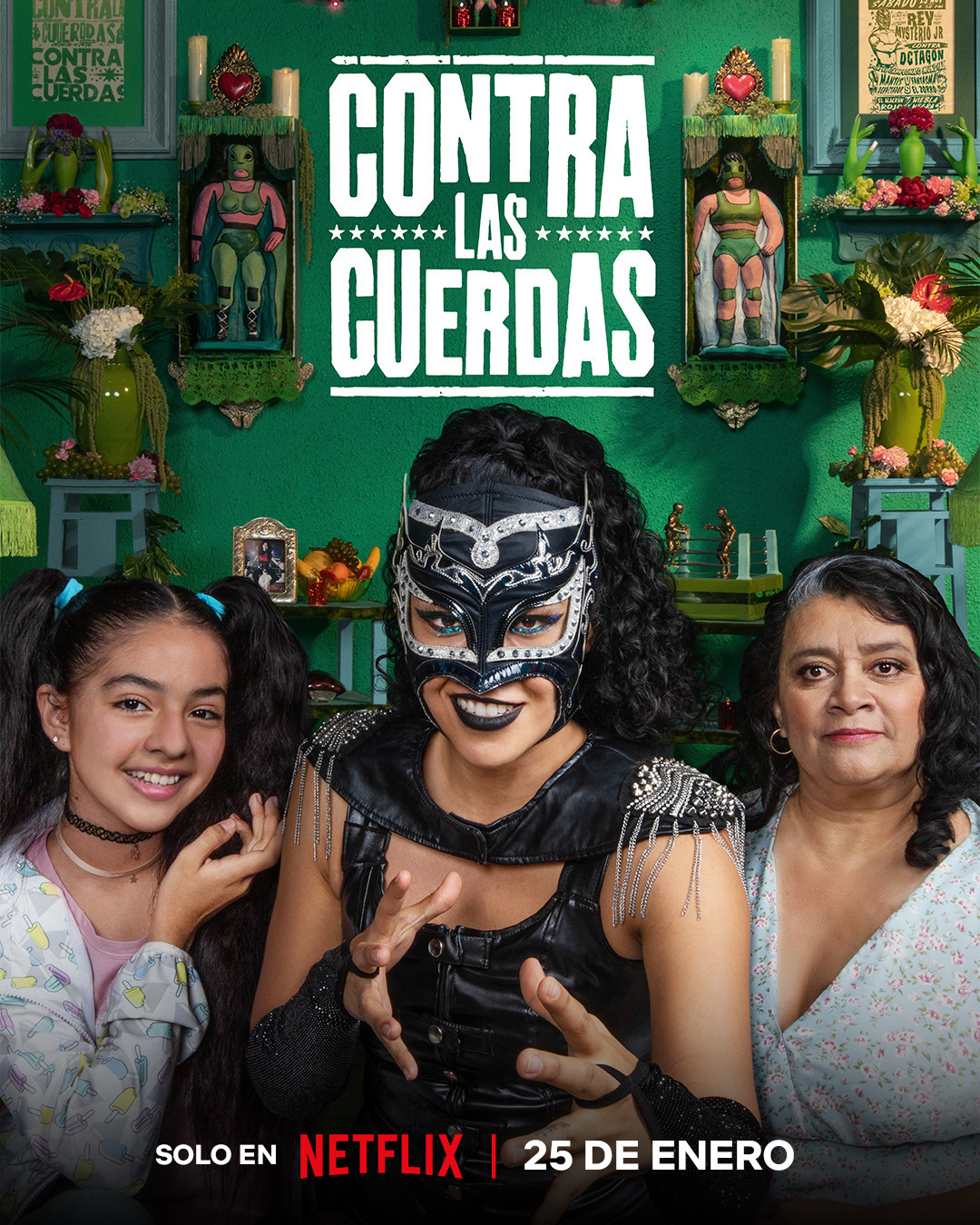 Extra Large TV Poster Image for Contra las cuerdas 
