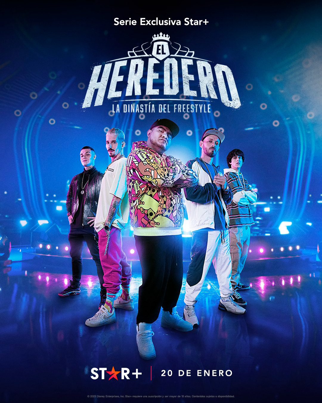 Extra Large TV Poster Image for El heredero: la dinastía del freestyle 
