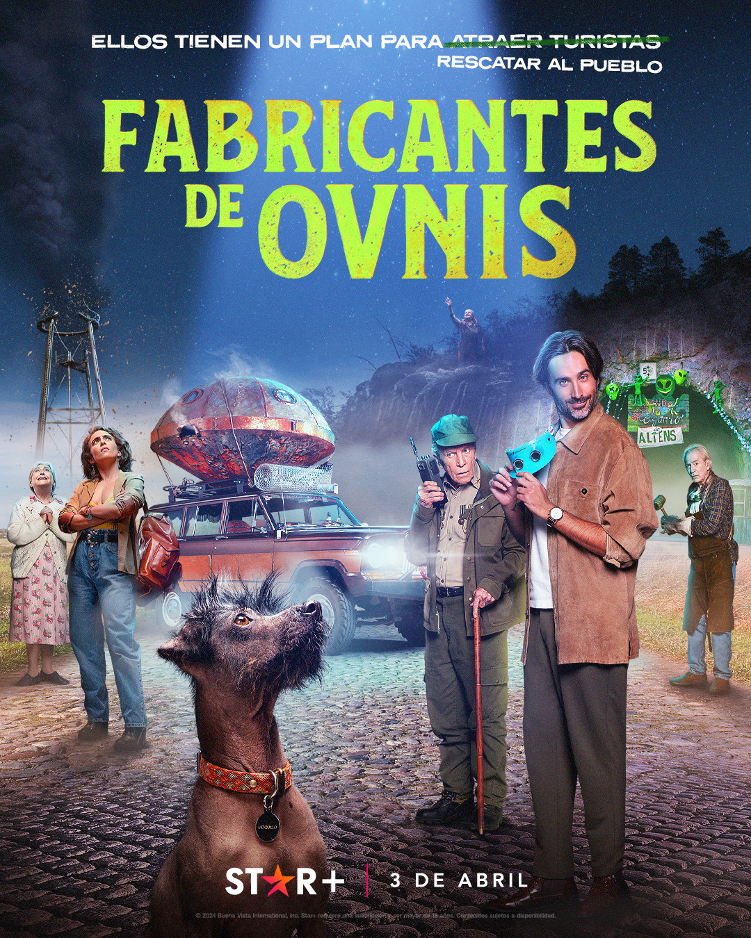 Extra Large TV Poster Image for Fabricante de ovnis (#1 of 11)