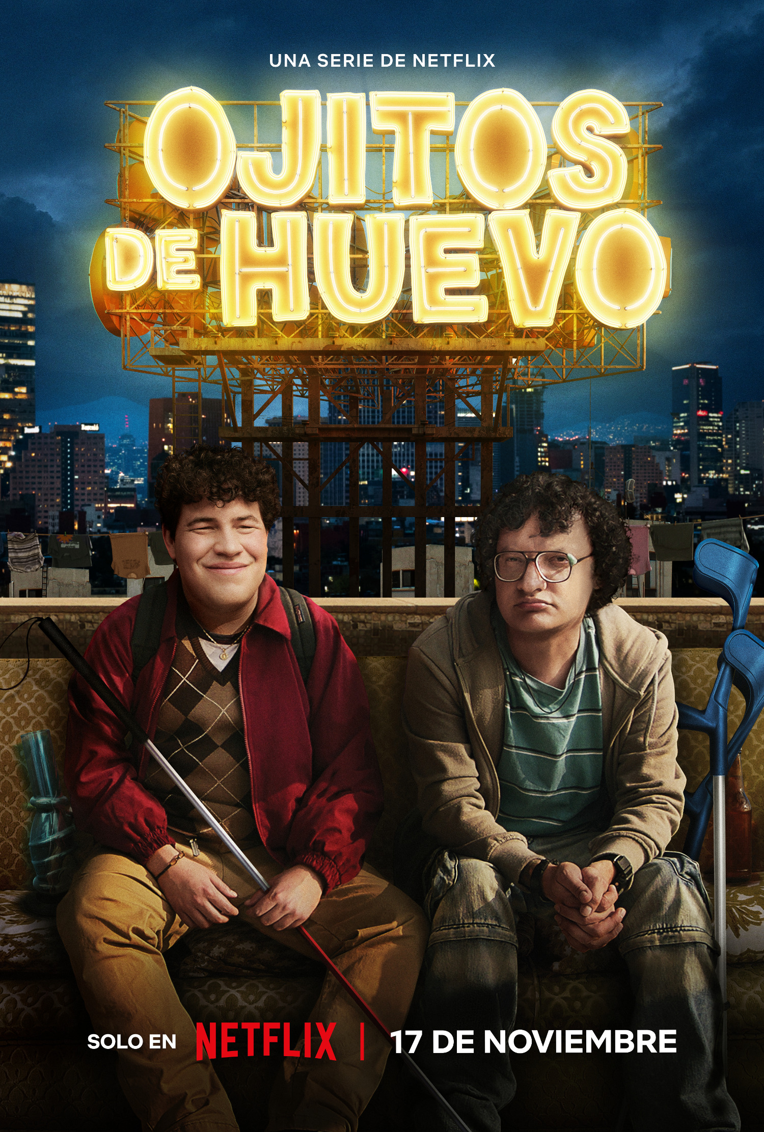 Mega Sized TV Poster Image for Ojitos de huevo 