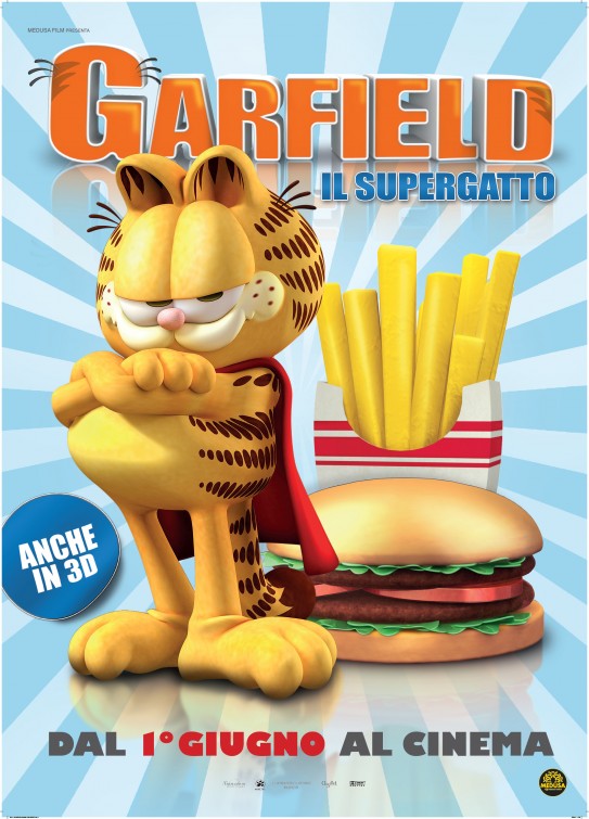 Garfield 3D Movie Poster