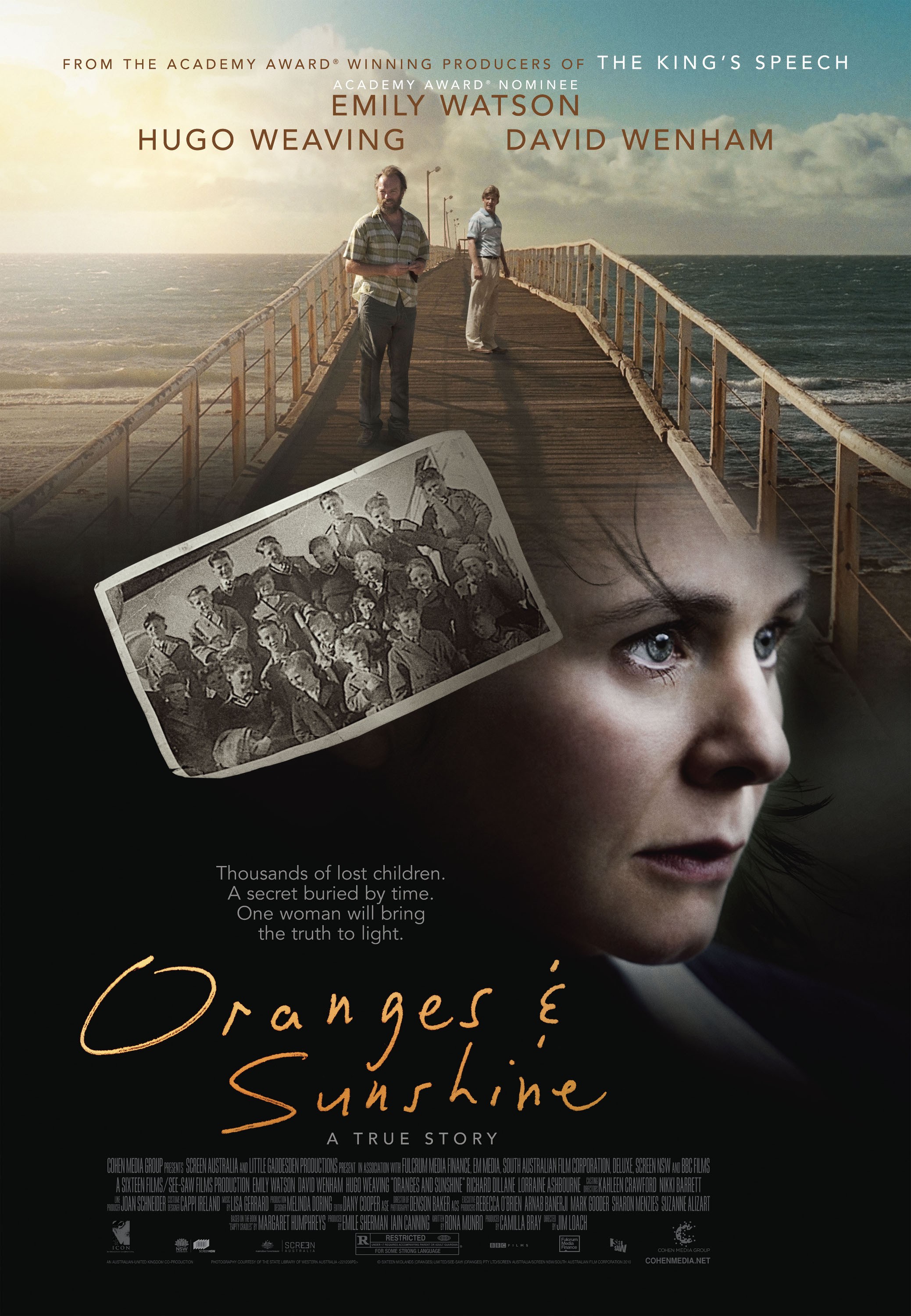 Mega Sized Movie Poster Image for Oranges and Sunshine (#2 of 3)