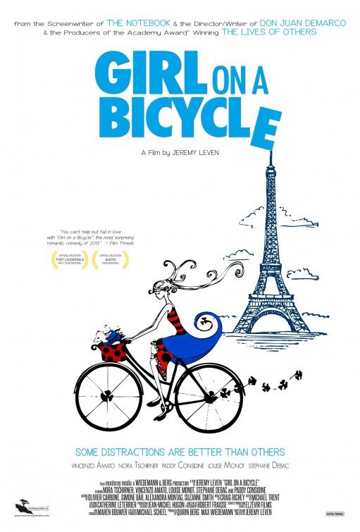 Girl on a Bicycle Movie Poster