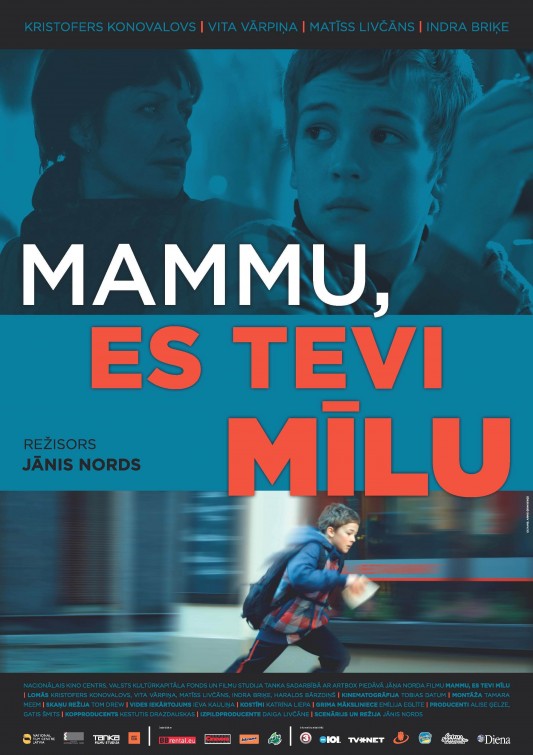 Mammu, es Tevi milu Movie Poster