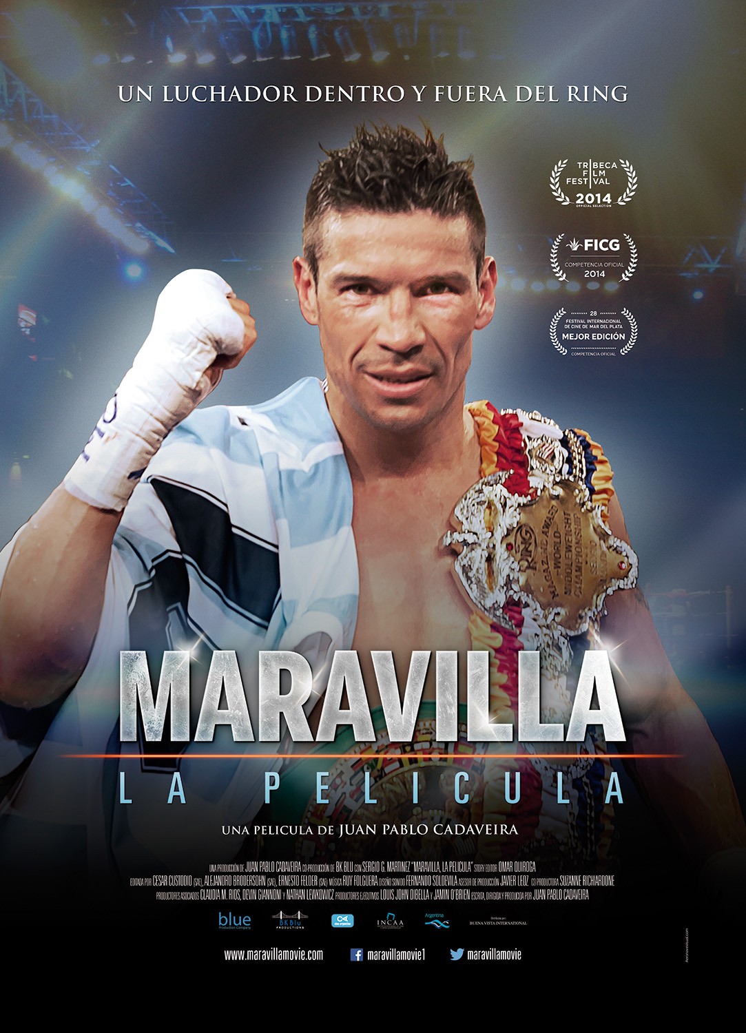 Extra Large Movie Poster Image for Maravilla, A Fighter Inside and Outside the Ring 