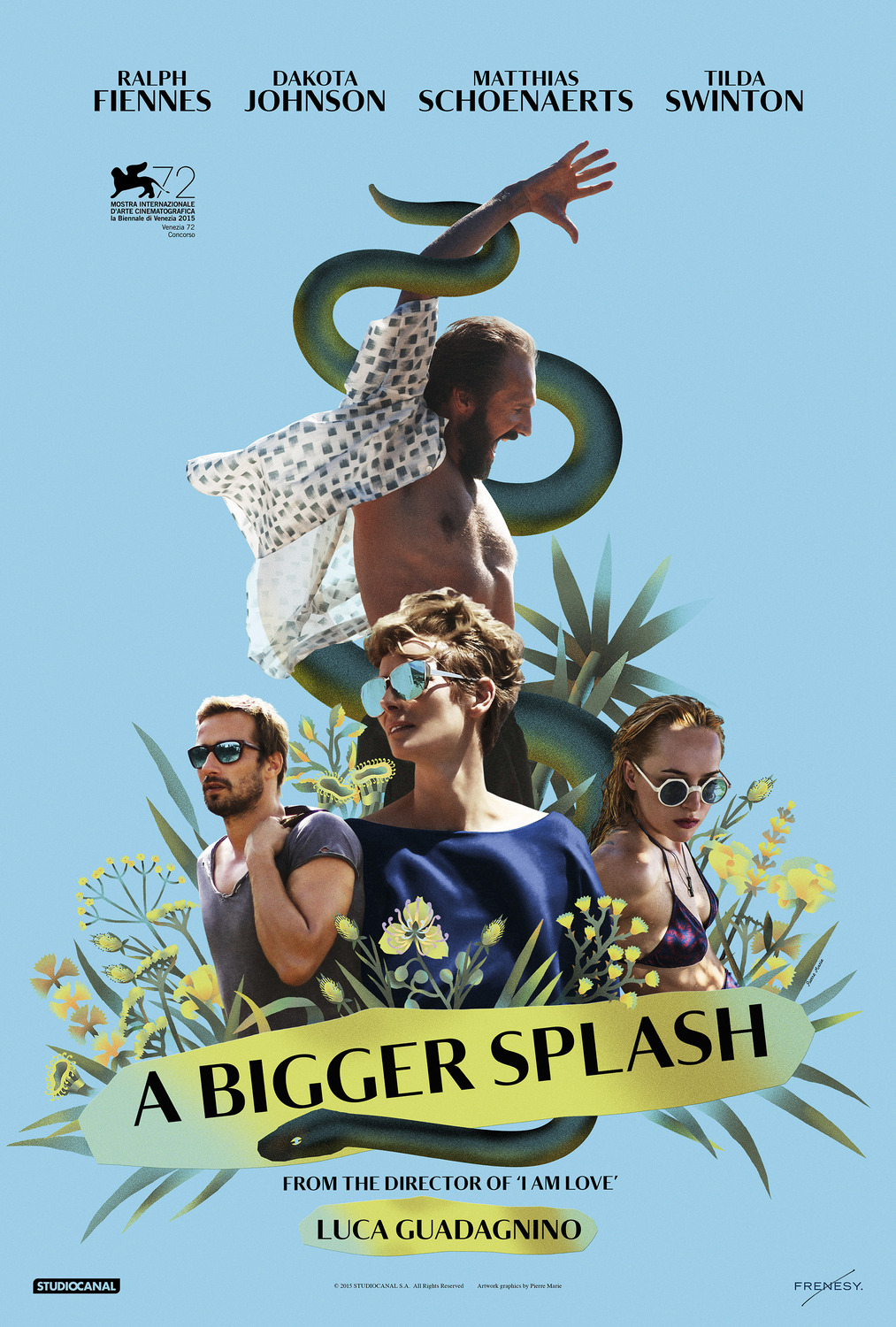 Extra Large Movie Poster Image for A Bigger Splash (#1 of 4)