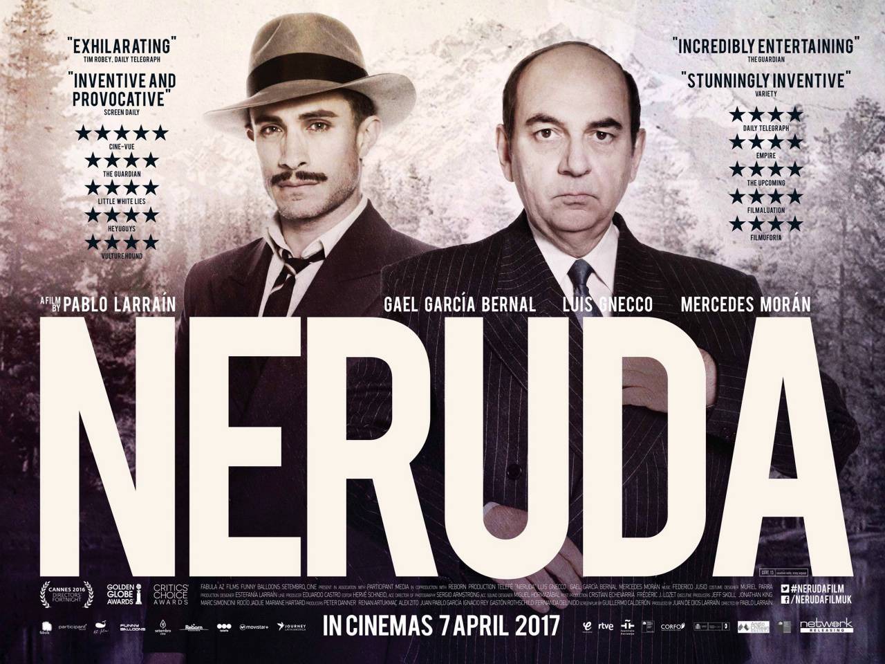Extra Large Movie Poster Image for Neruda (#6 of 9)