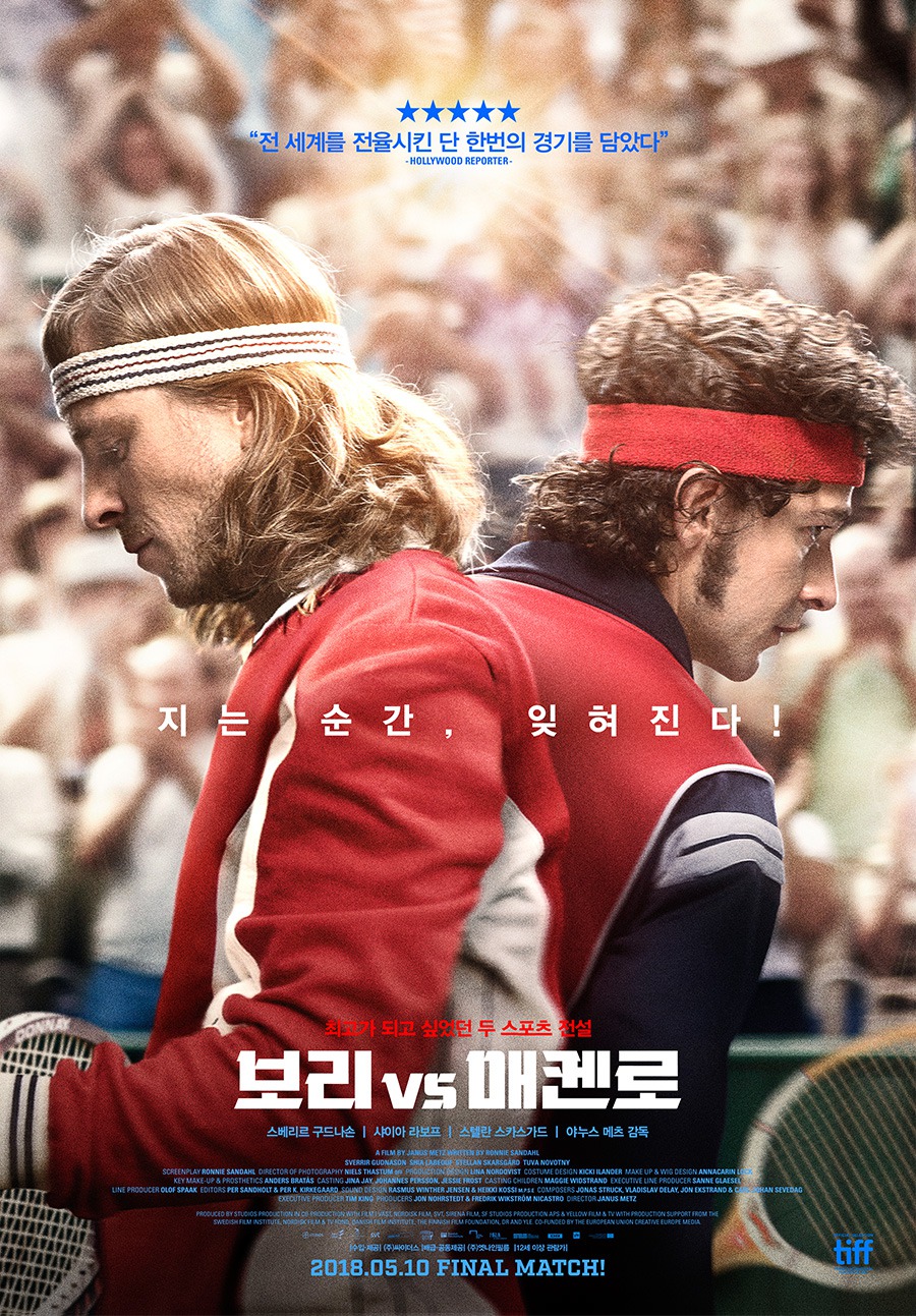 Extra Large Movie Poster Image for Borg / McEnroe (#9 of 9)