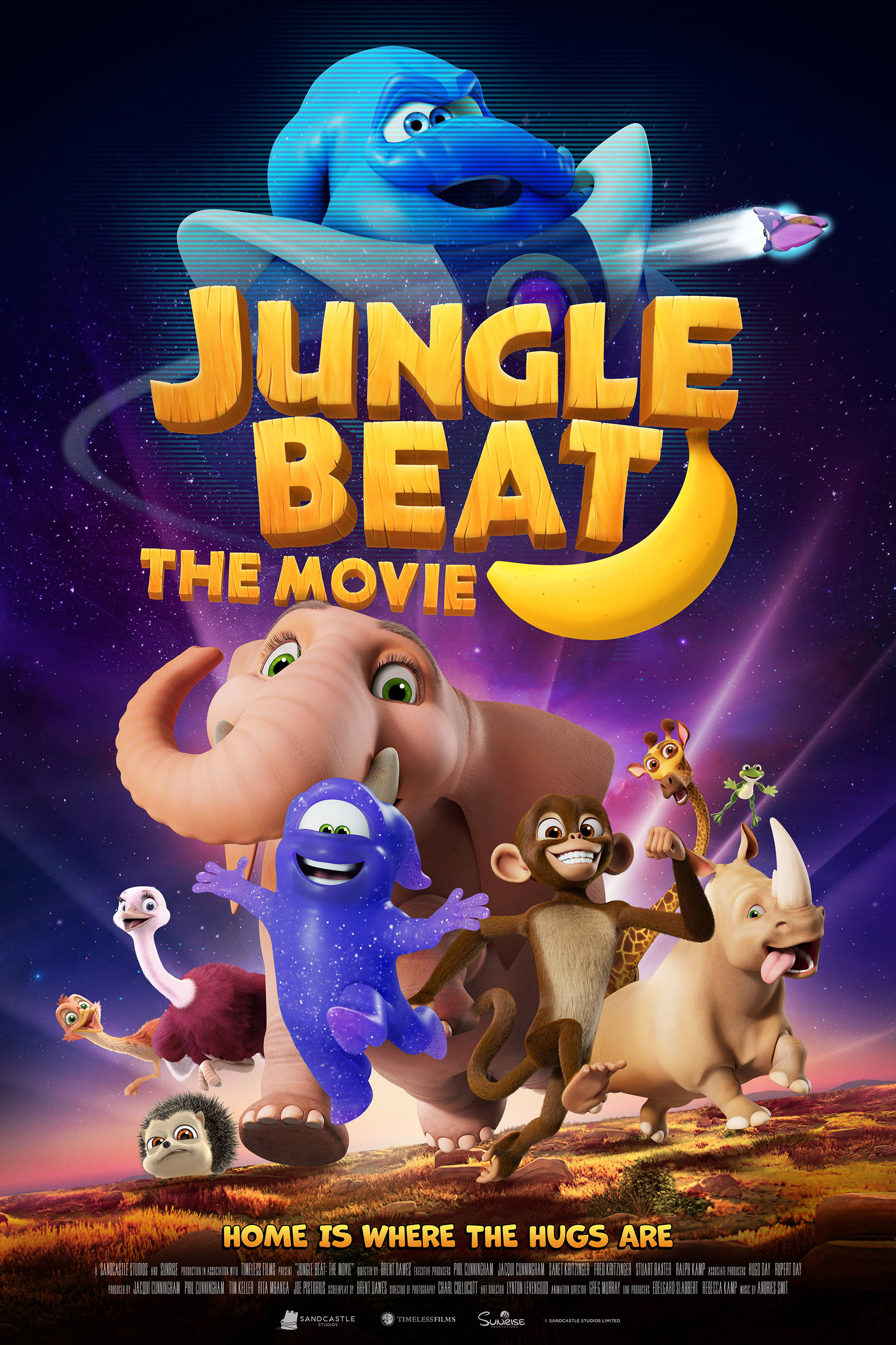 Mega Sized Movie Poster Image for Jungle Beat: The Movie 