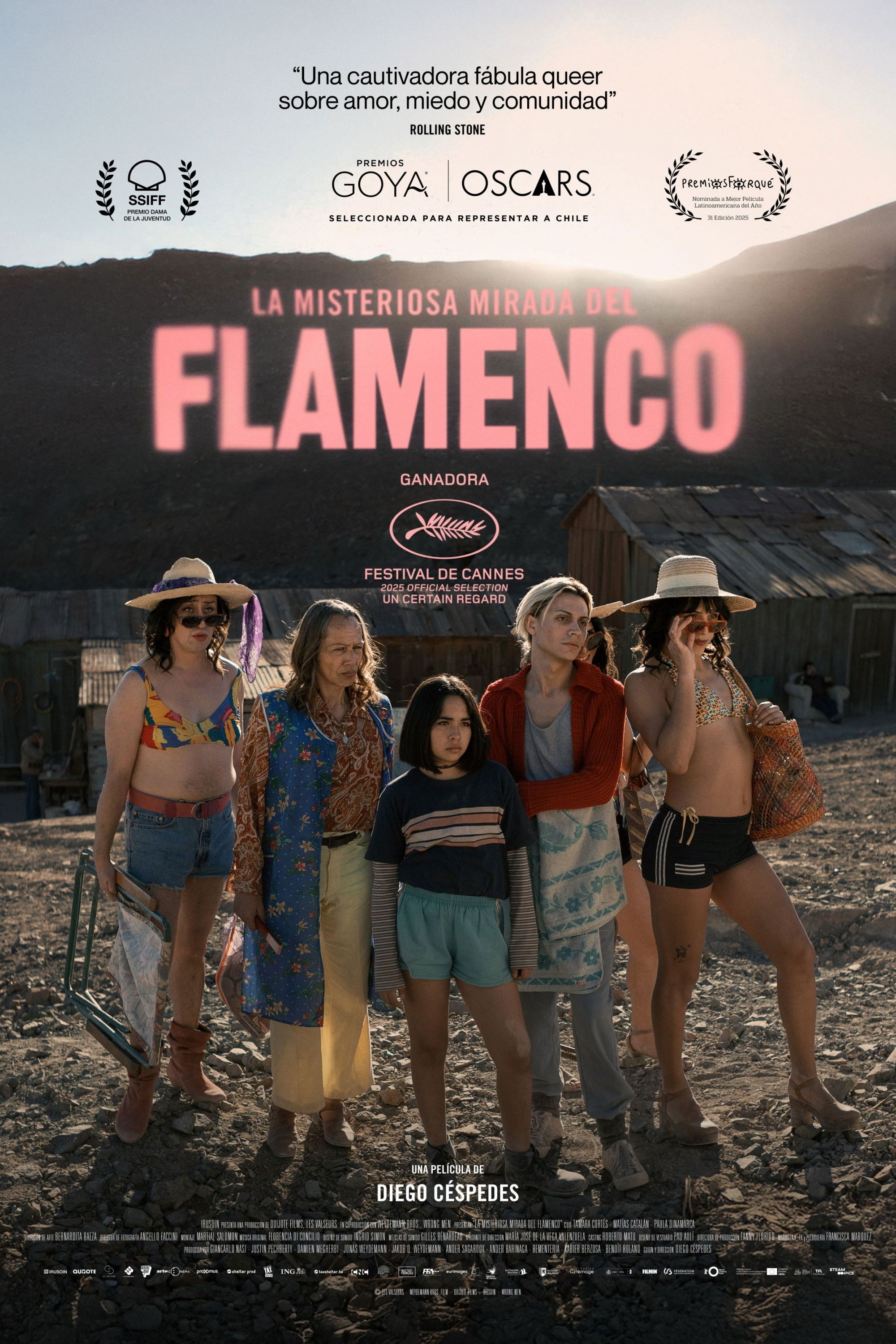 Mega Sized Movie Poster Image for La misteriosa mirada del flamenco 