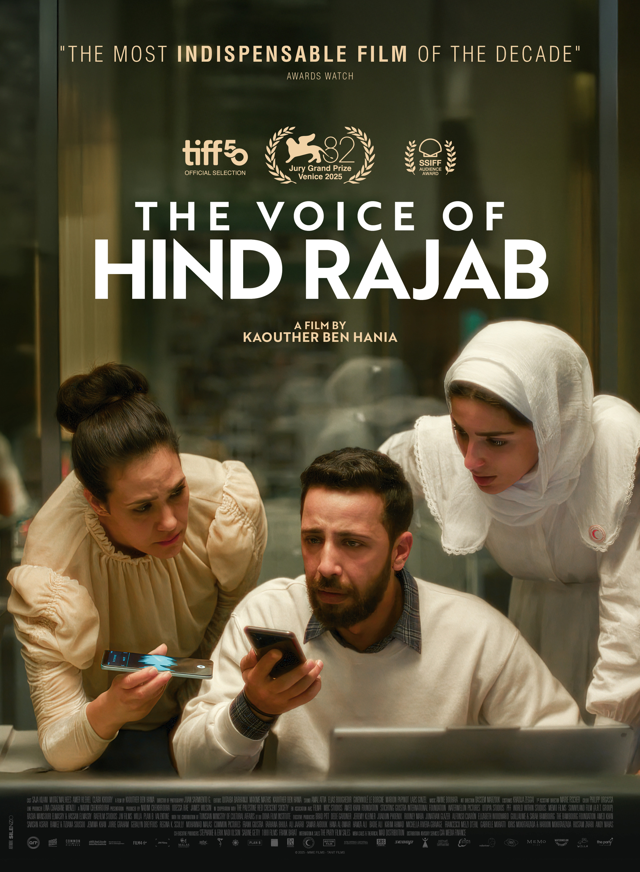 Mega Sized Movie Poster Image for Sawt Hind Rajab 