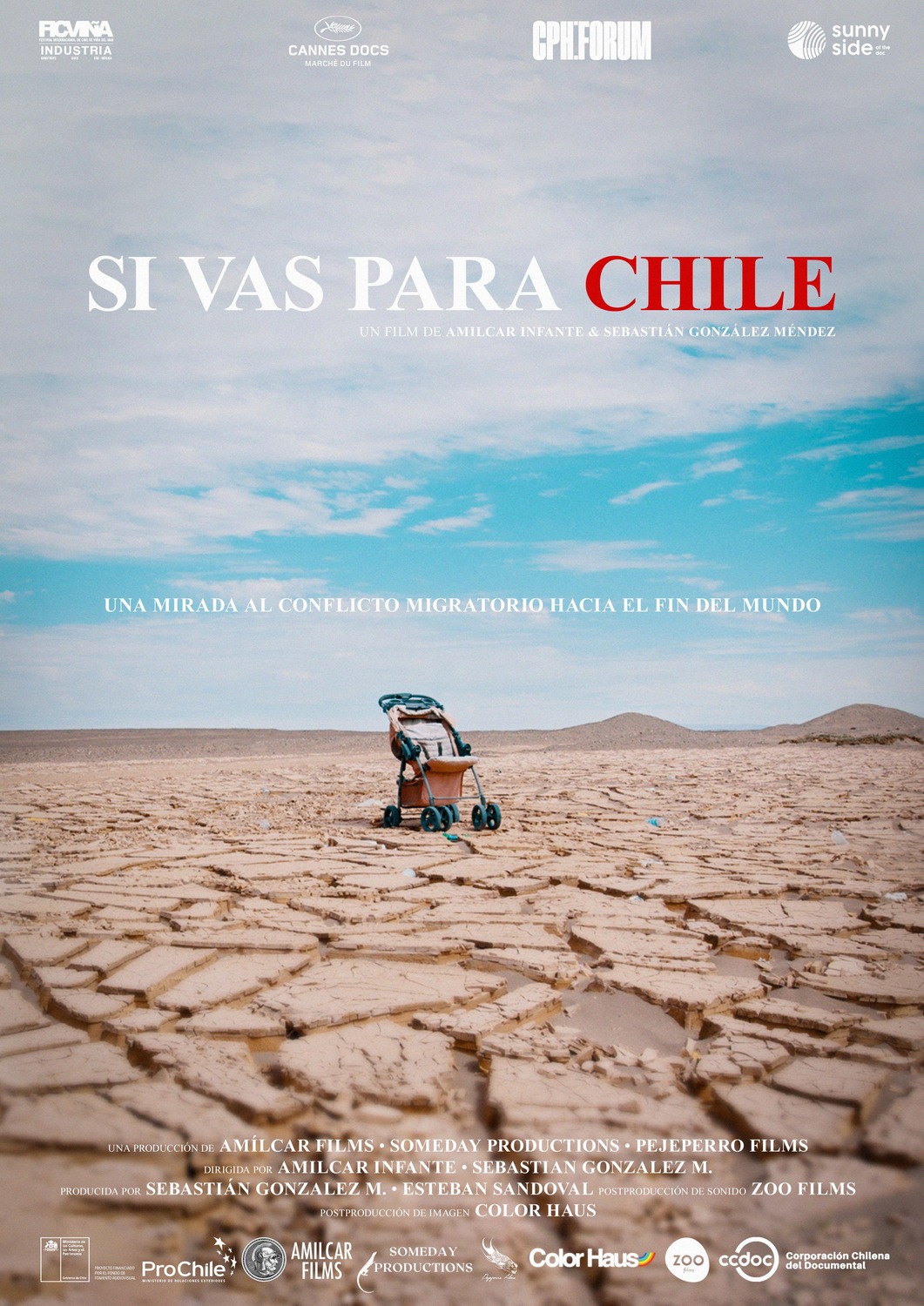 Extra Large Movie Poster Image for Si vas para Chile 