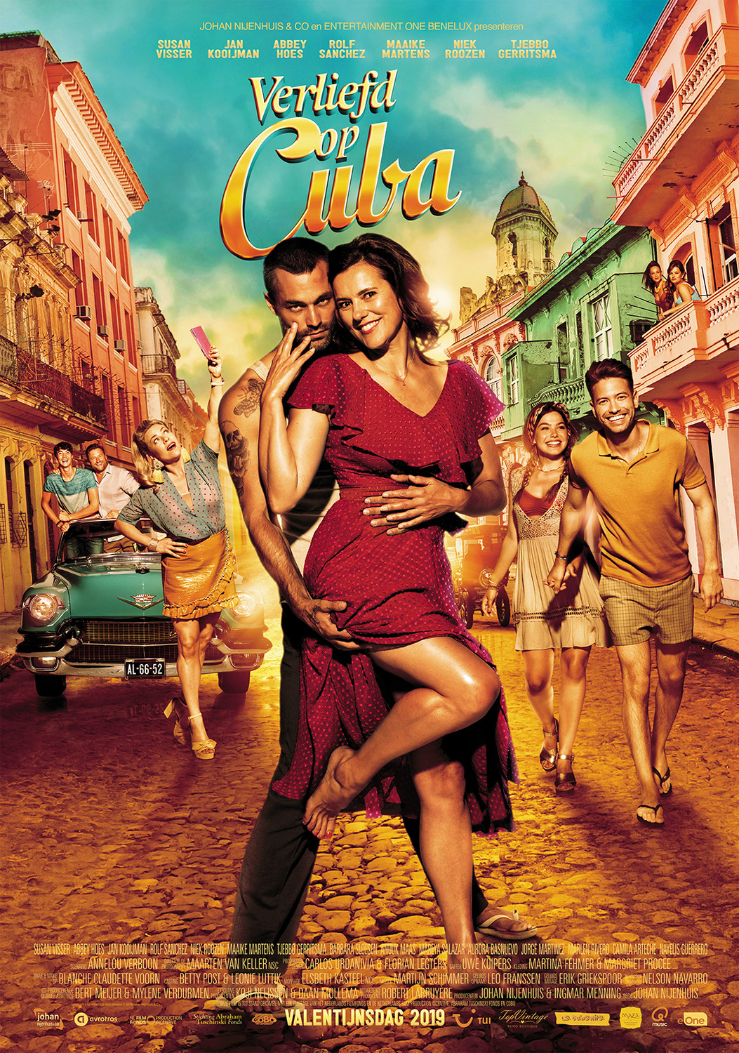 Extra Large Movie Poster Image for Verliefd op Cuba 