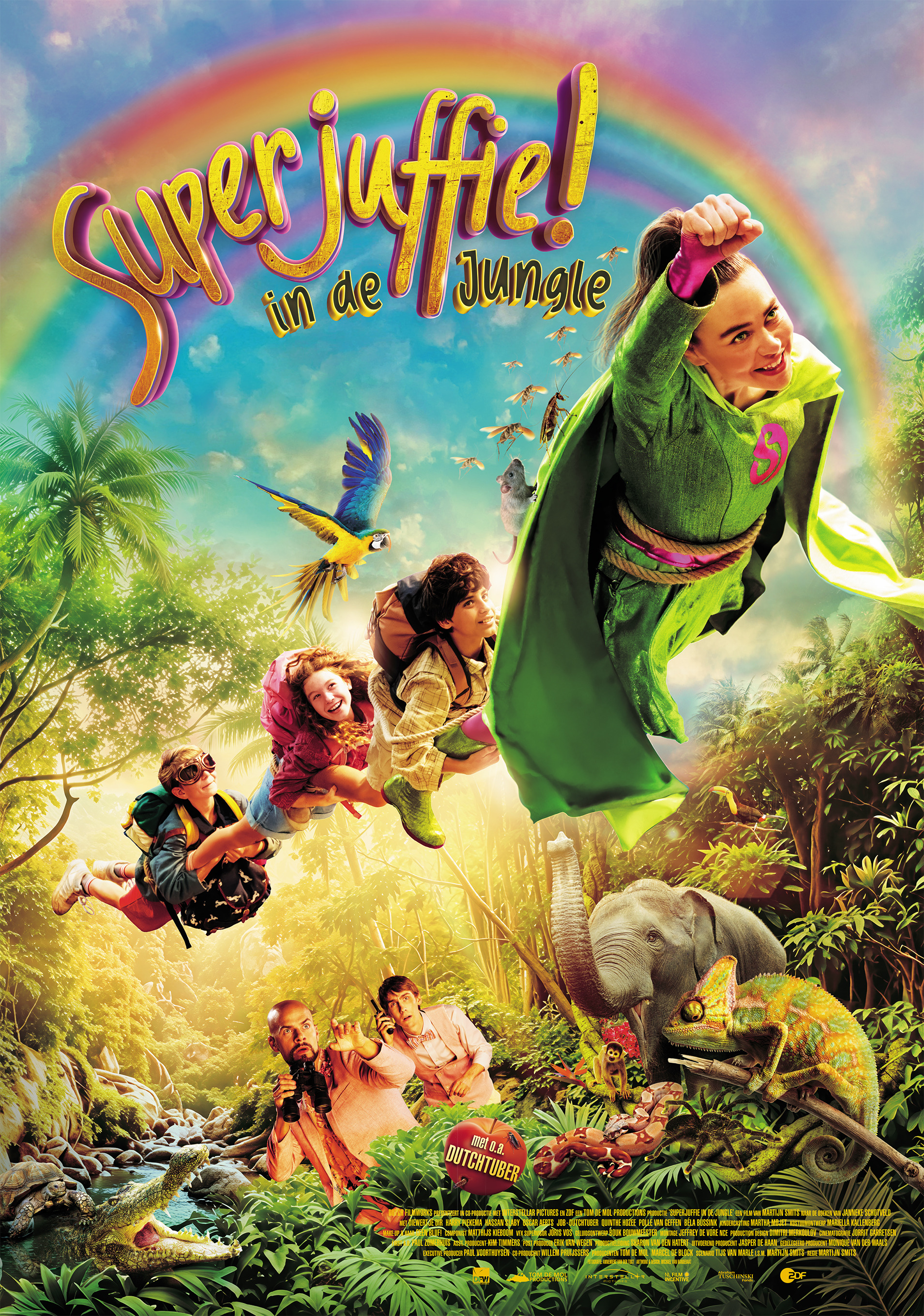 Mega Sized Movie Poster Image for Superjuffie in de jungle 