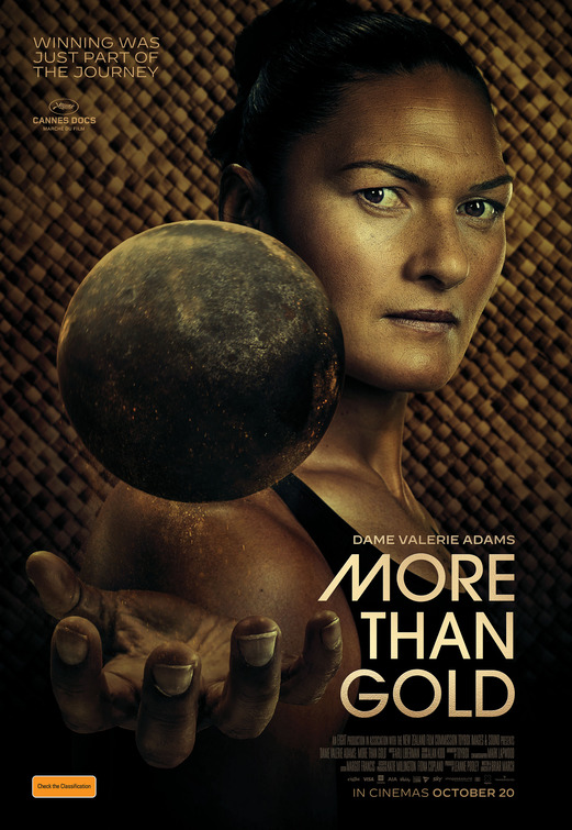 Dame Valerie Adams: MORE THAN GOLD Movie Poster