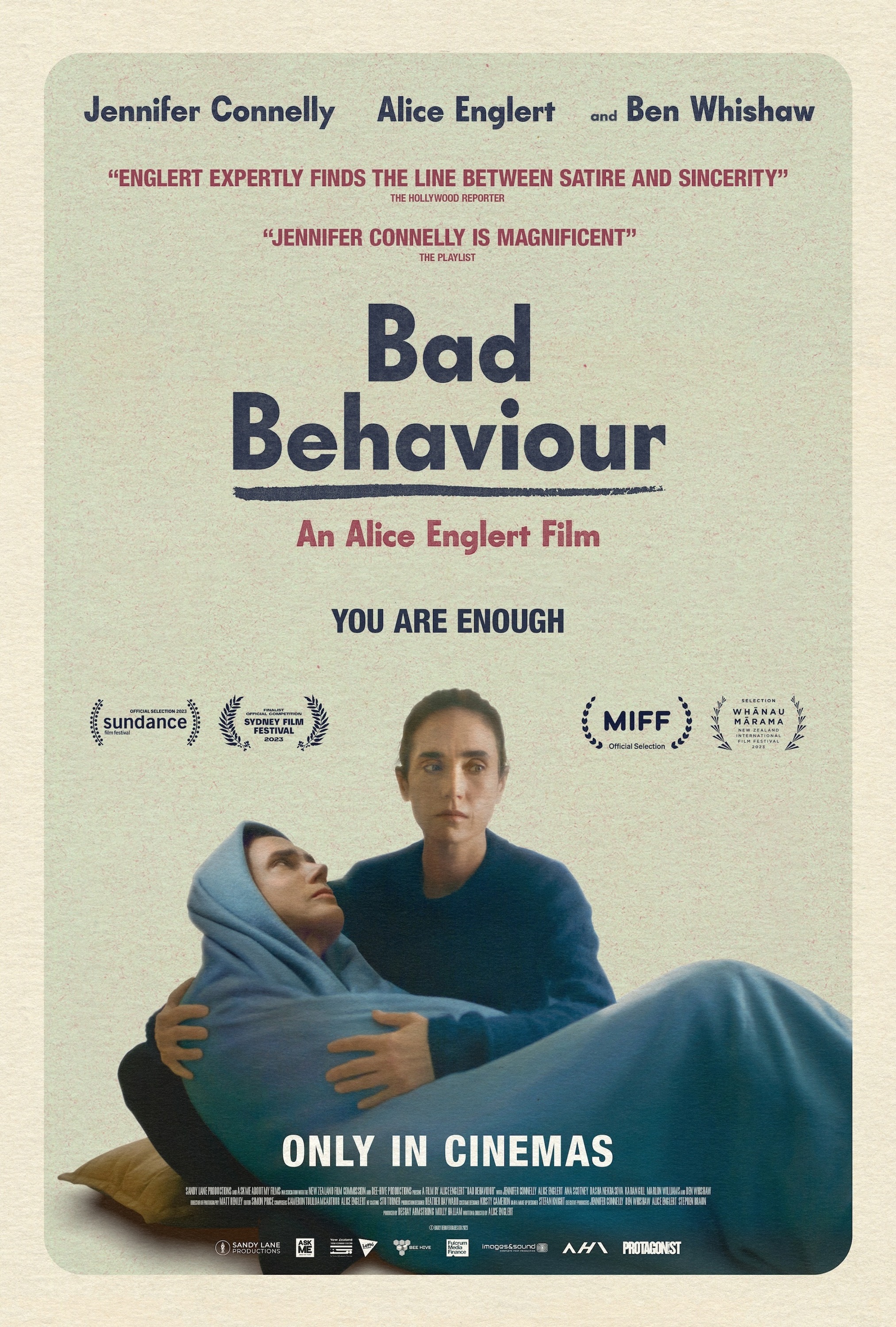 Mega Sized Movie Poster Image for Bad Behaviour (#2 of 2)