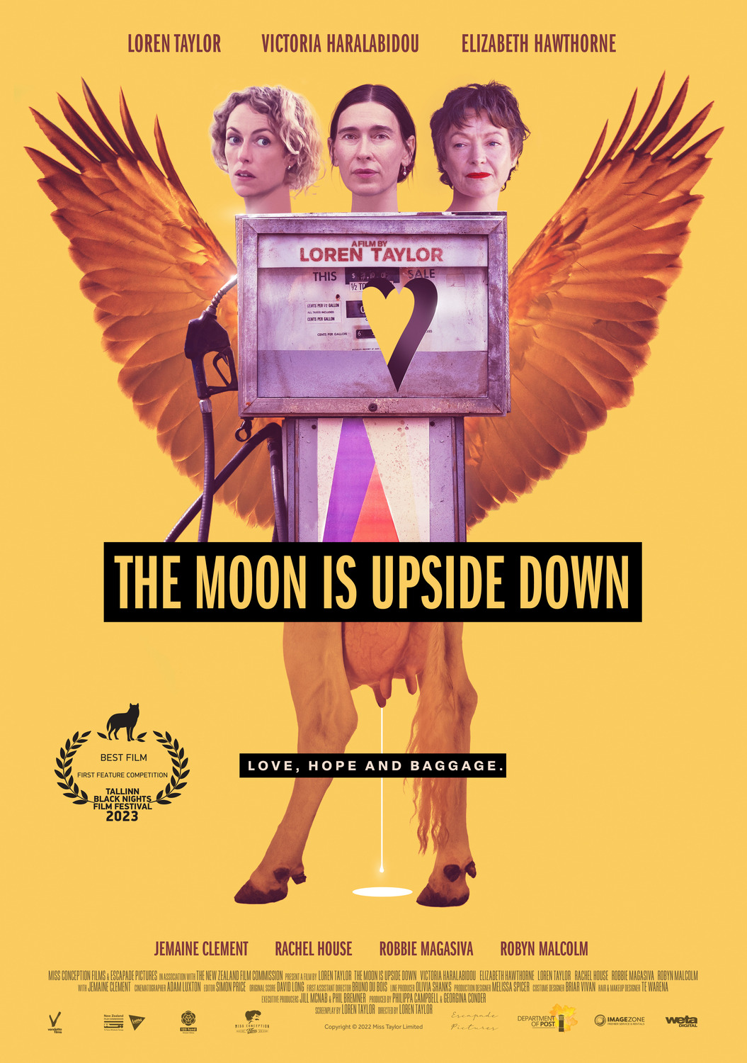 Extra Large Movie Poster Image for The Moon Is Upside Down 