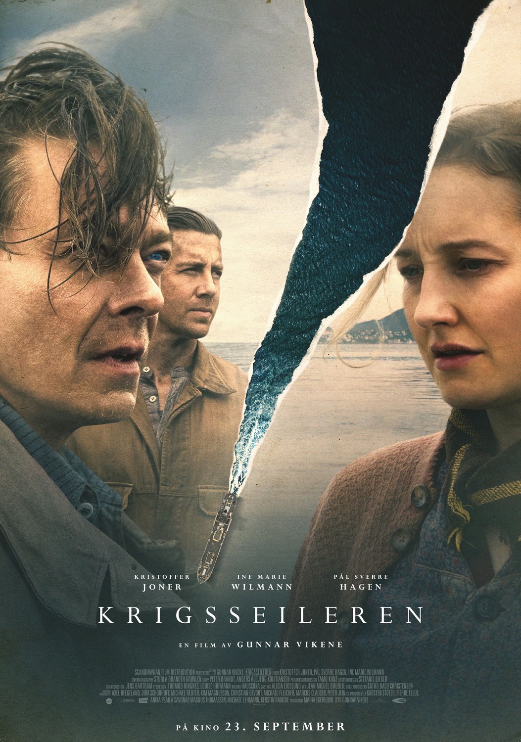 Extra Large Movie Poster Image for Krigsseileren 