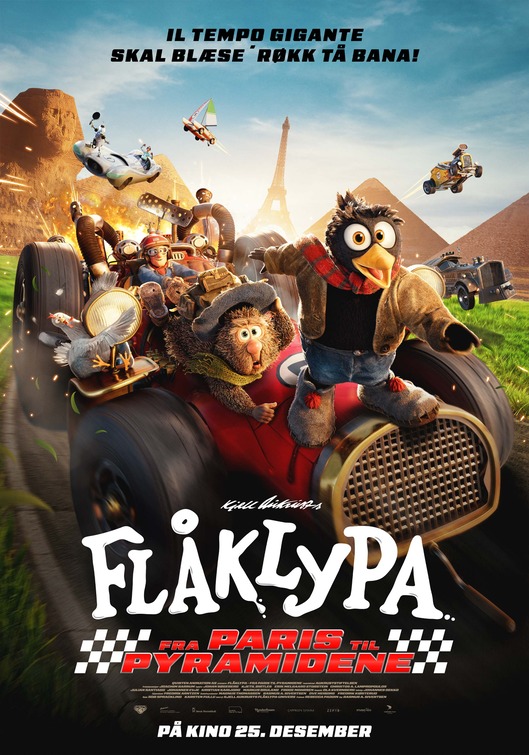 Flåklypa - Fra Paris til pyramidene Movie Poster