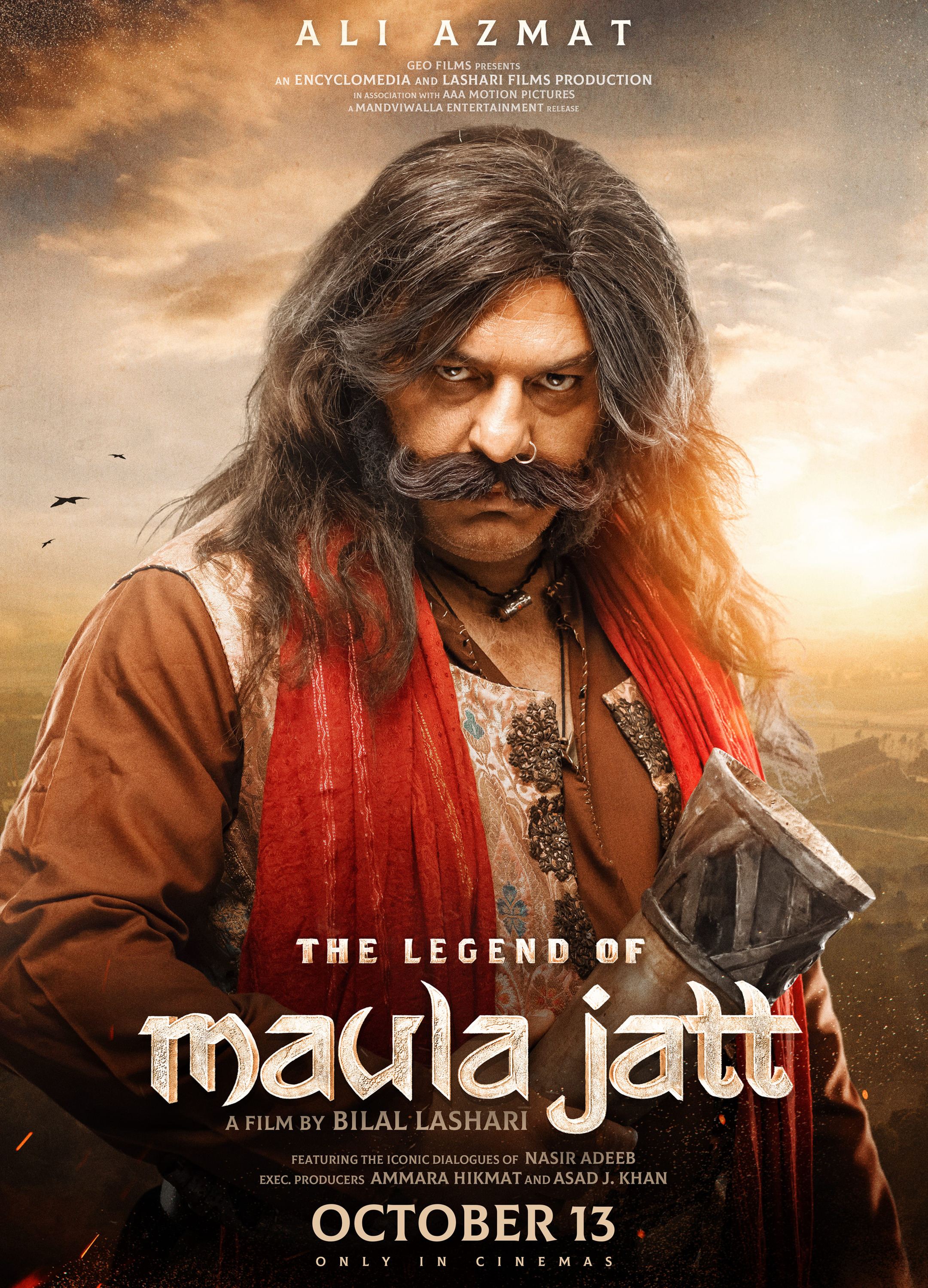 Mega Sized Movie Poster Image for The Legend of Maula Jatt (#2 of 8)