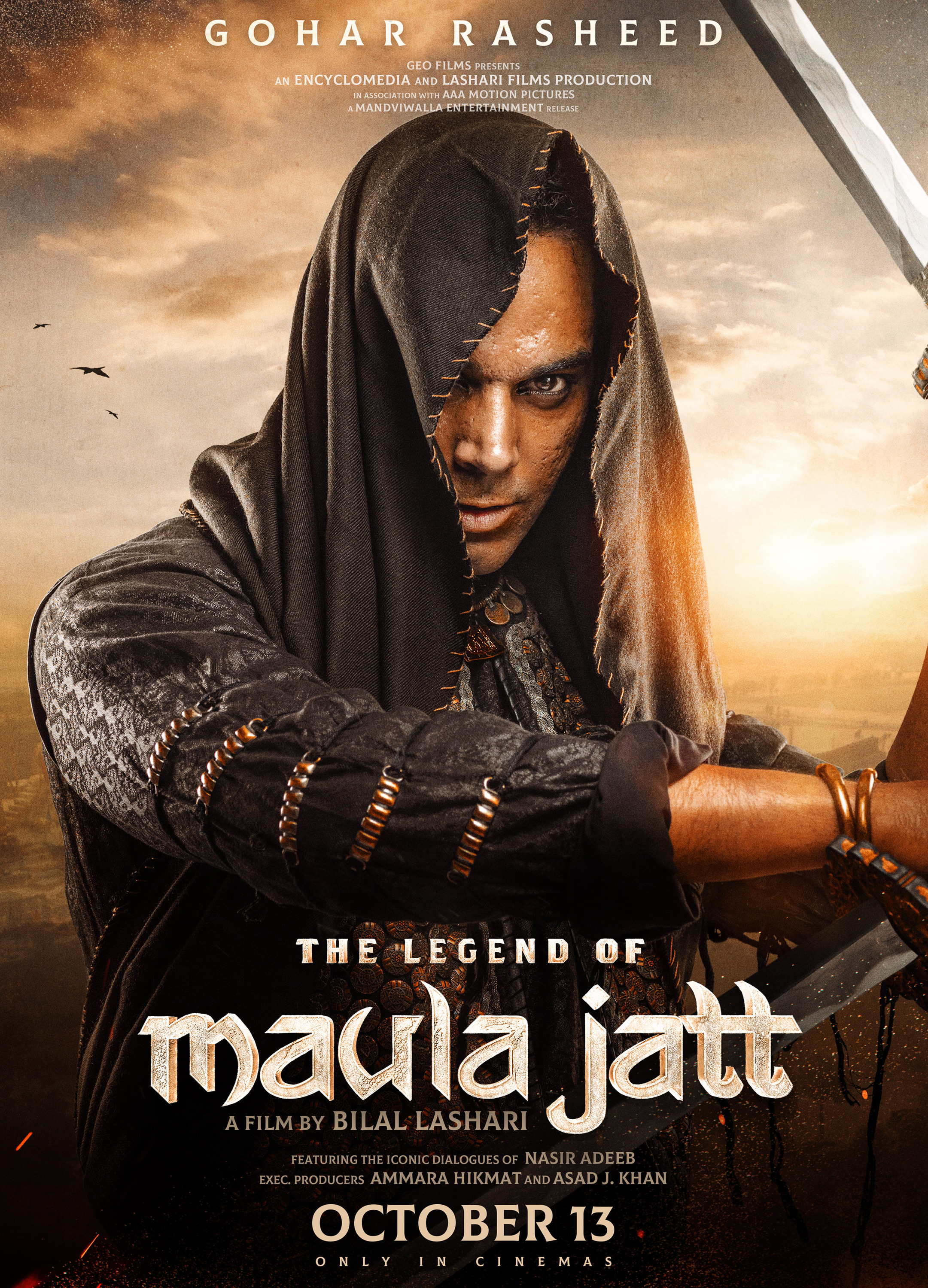 Mega Sized Movie Poster Image for The Legend of Maula Jatt (#5 of 8)