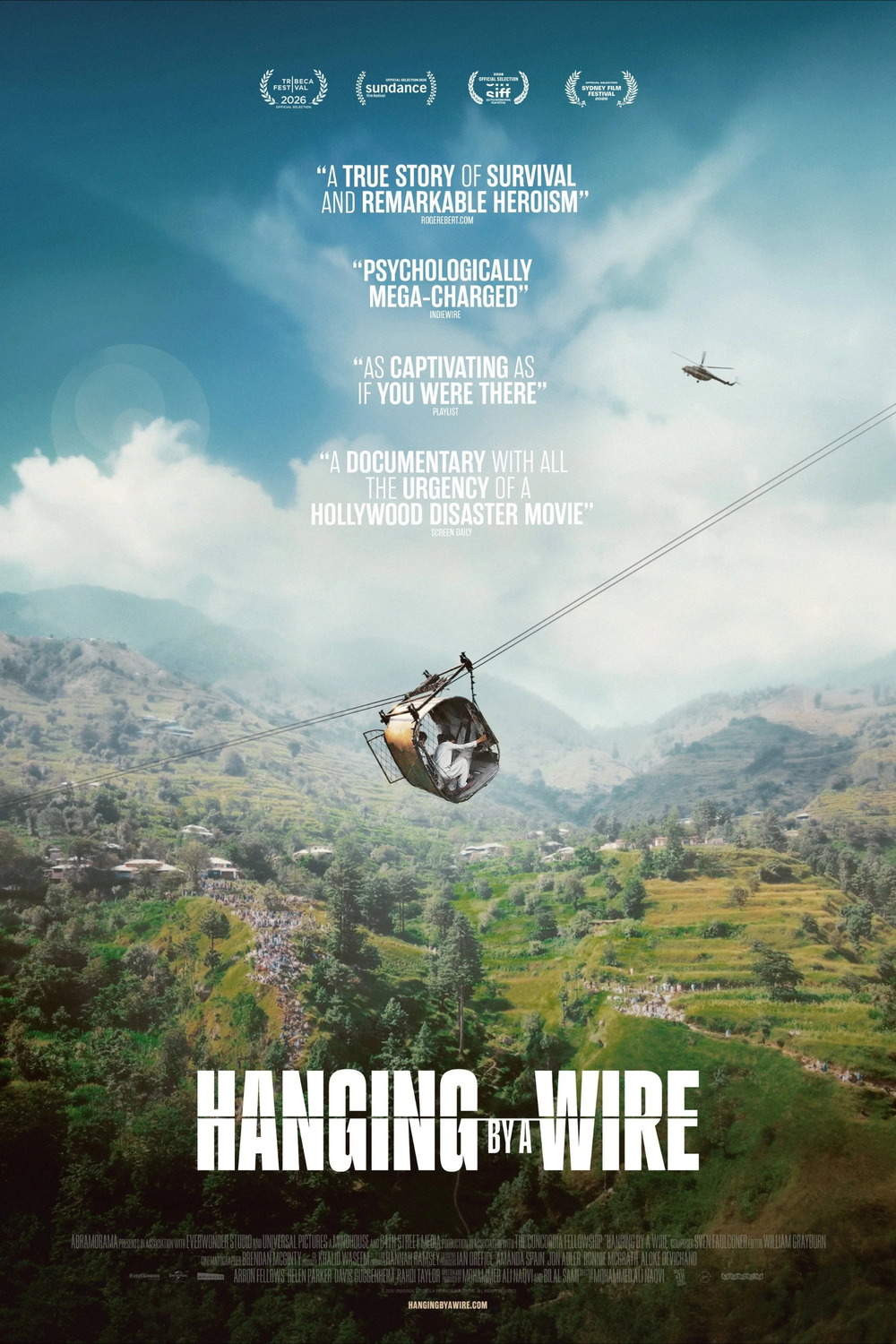 Extra Large Movie Poster Image for Hanging by a Wire 