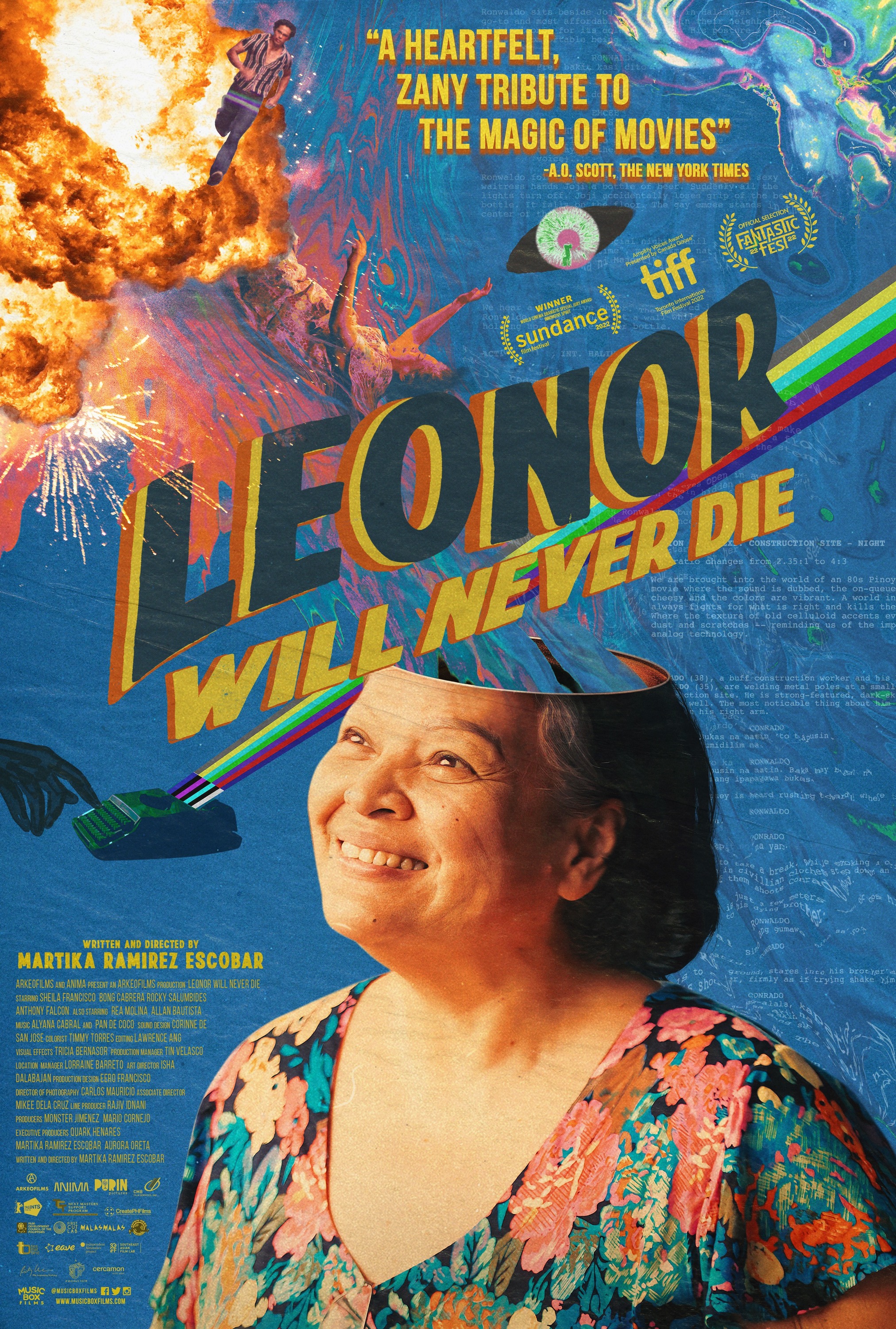 Mega Sized Movie Poster Image for Leonor Will Never Die 