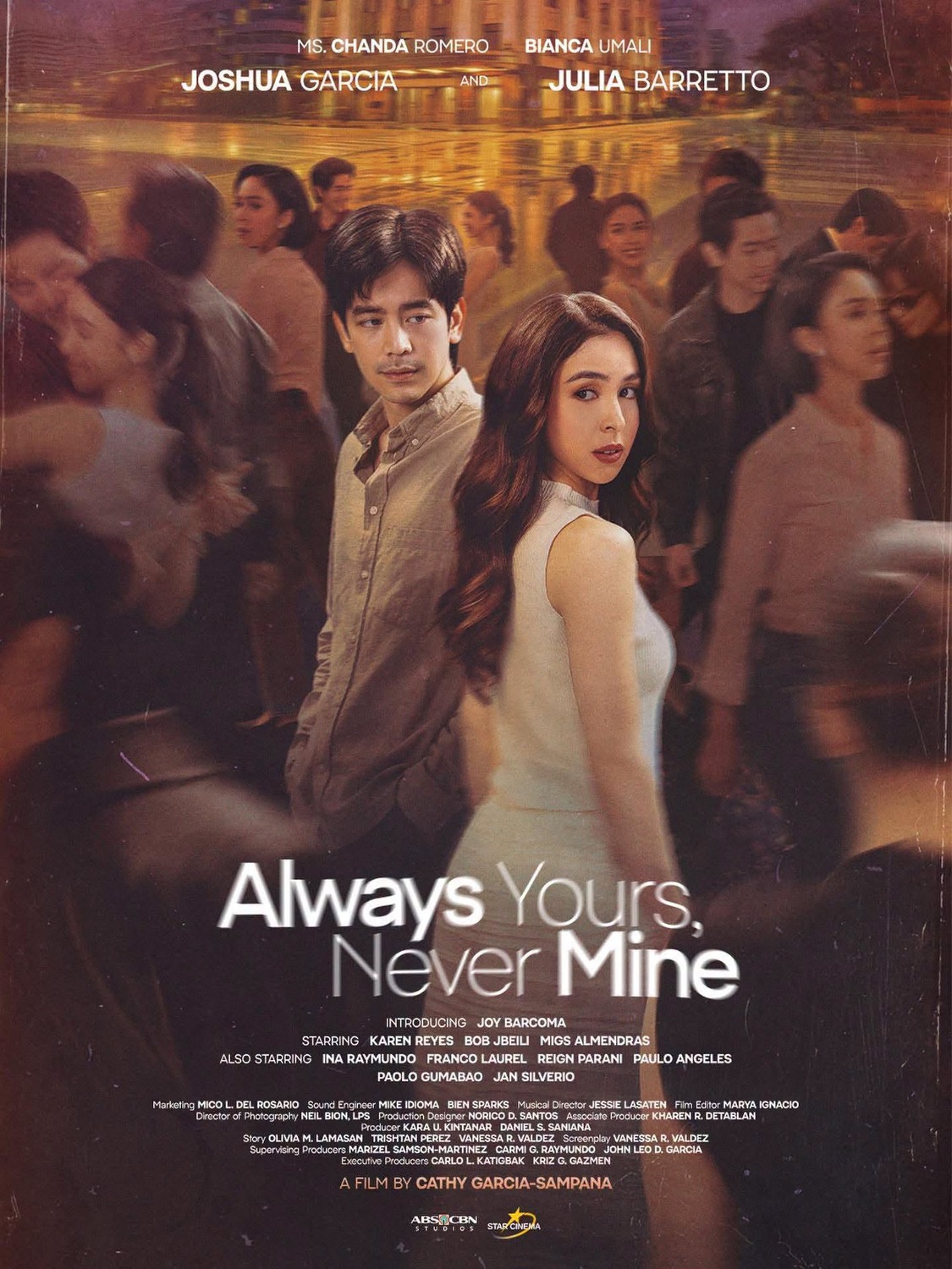 Extra Large Movie Poster Image for Always Yours, Never Mine 