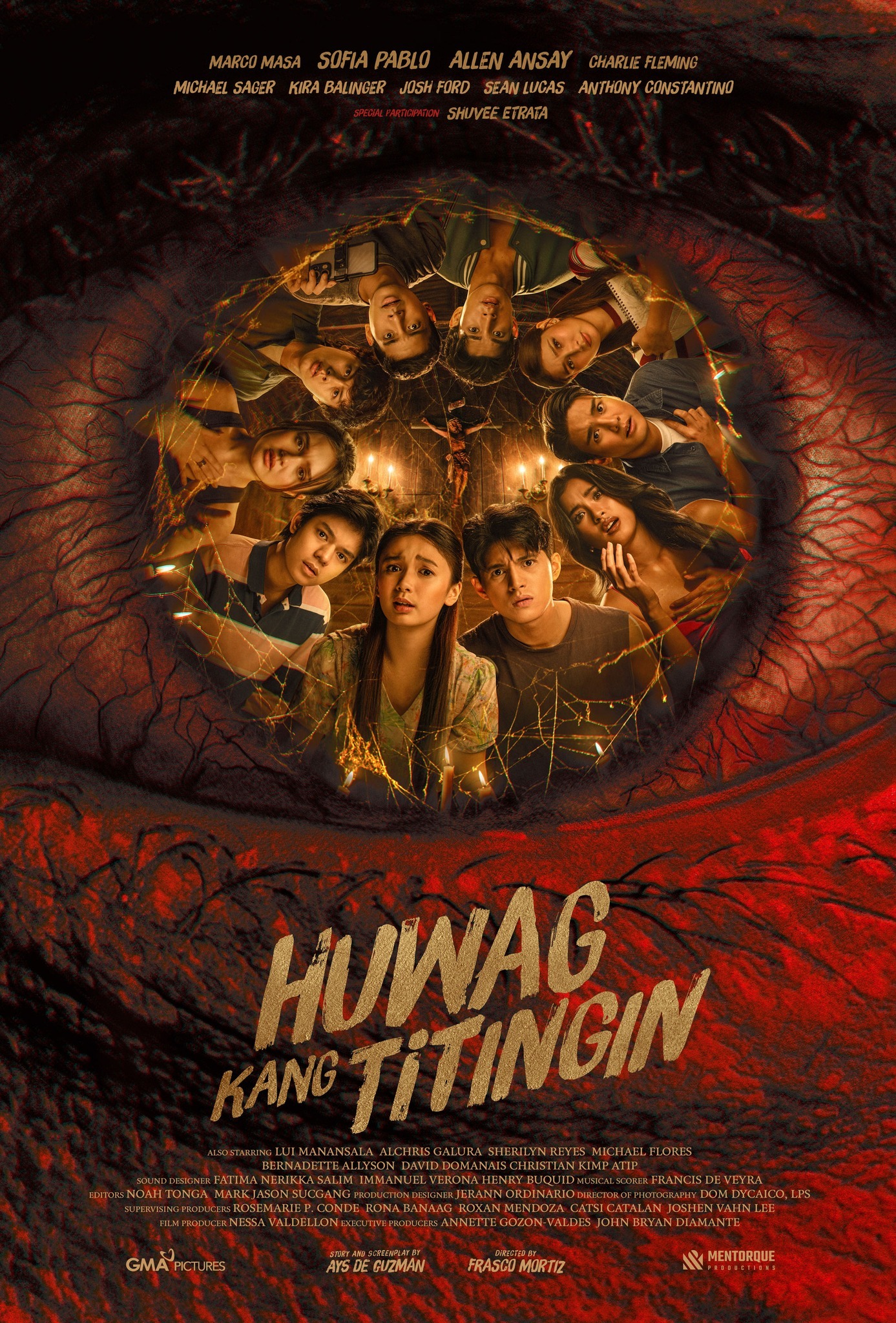 Mega Sized Movie Poster Image for Huwag Kang Titingin 