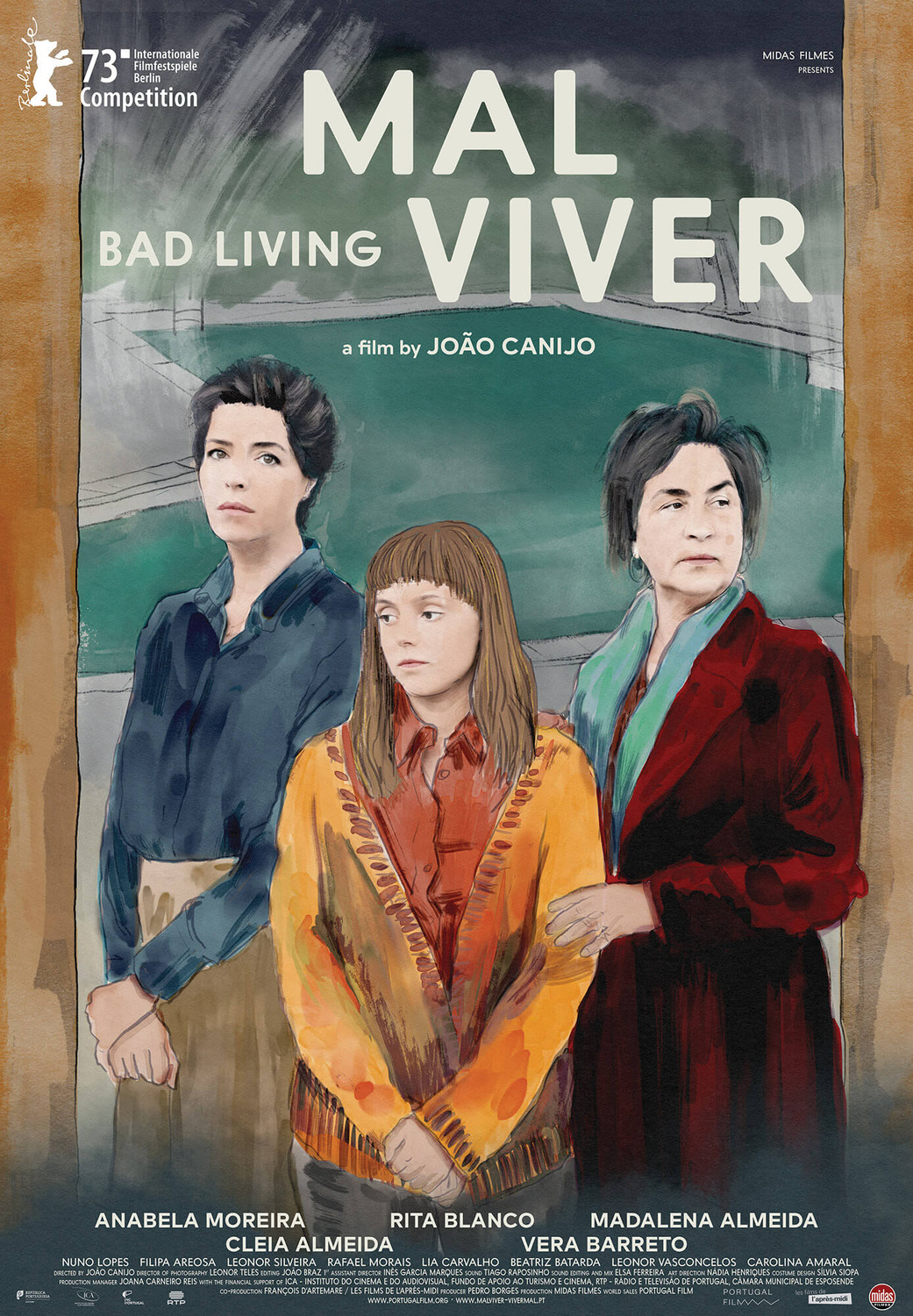 Extra Large Movie Poster Image for Mal Viver (#1 of 2)