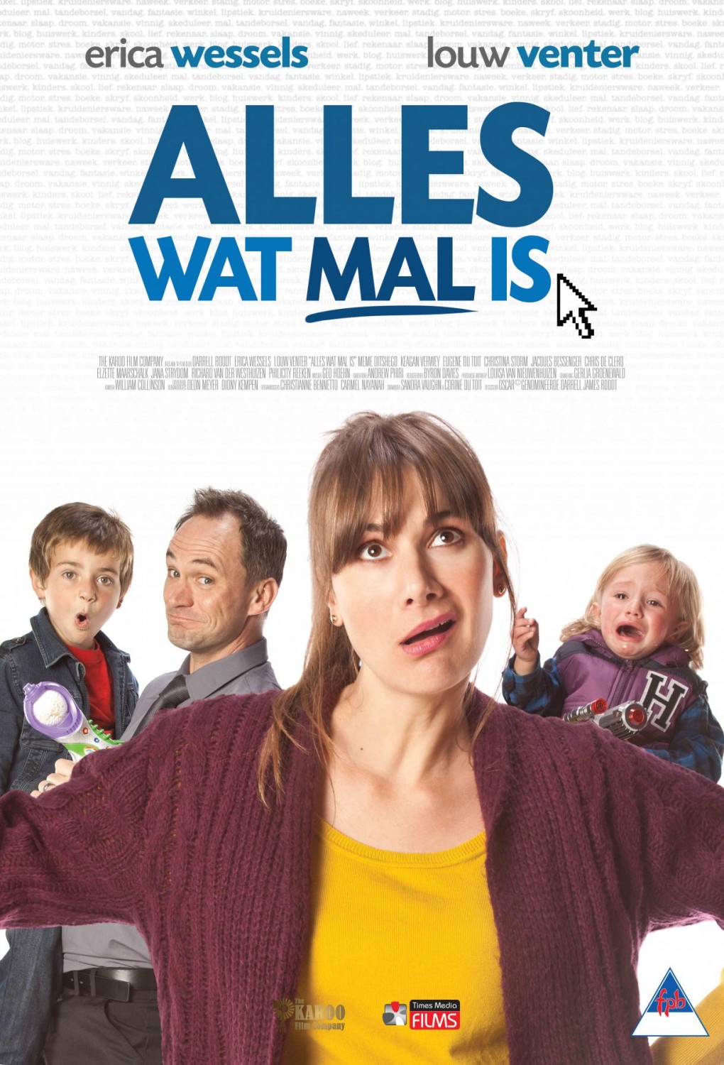 Extra Large Movie Poster Image for Alles Wat Mal Is 