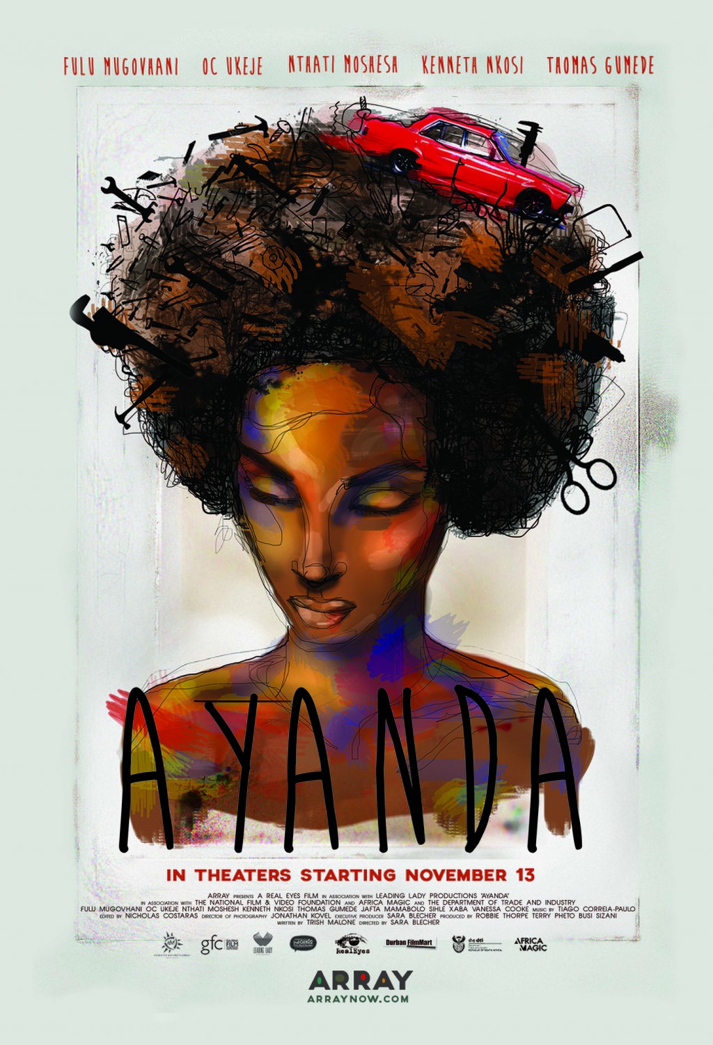 Extra Large Movie Poster Image for Ayanda and the Mechanic 