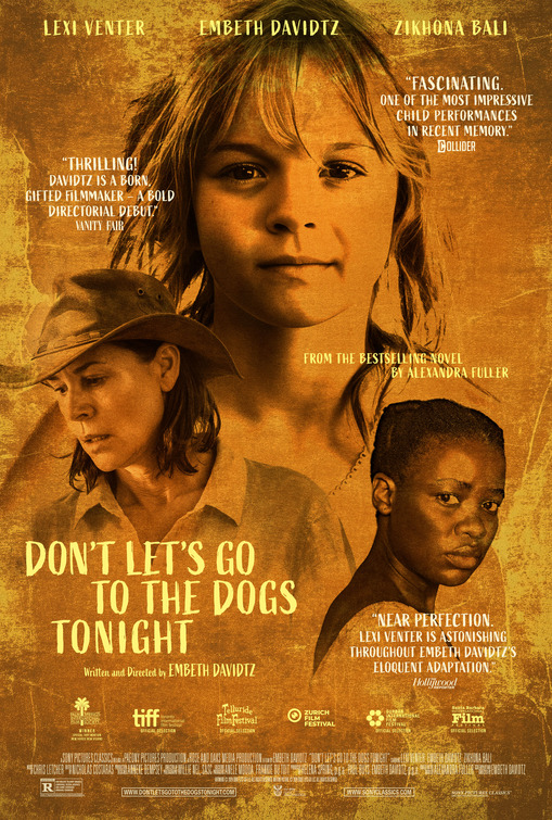 Don't Let's Go to the Dogs Tonight Movie Poster