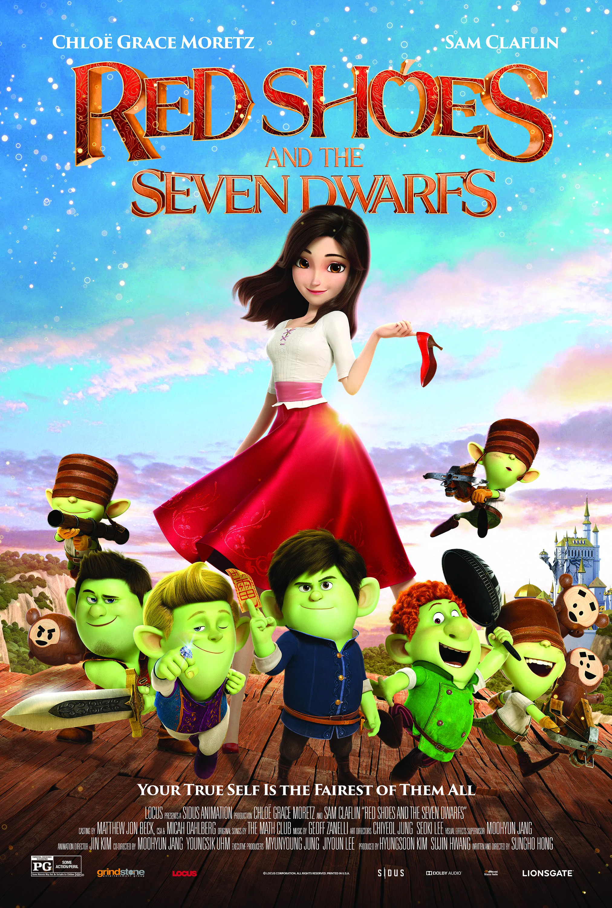 Mega Sized Movie Poster Image for Red Shoes and the Seven Dwarfs (#2 of 2)